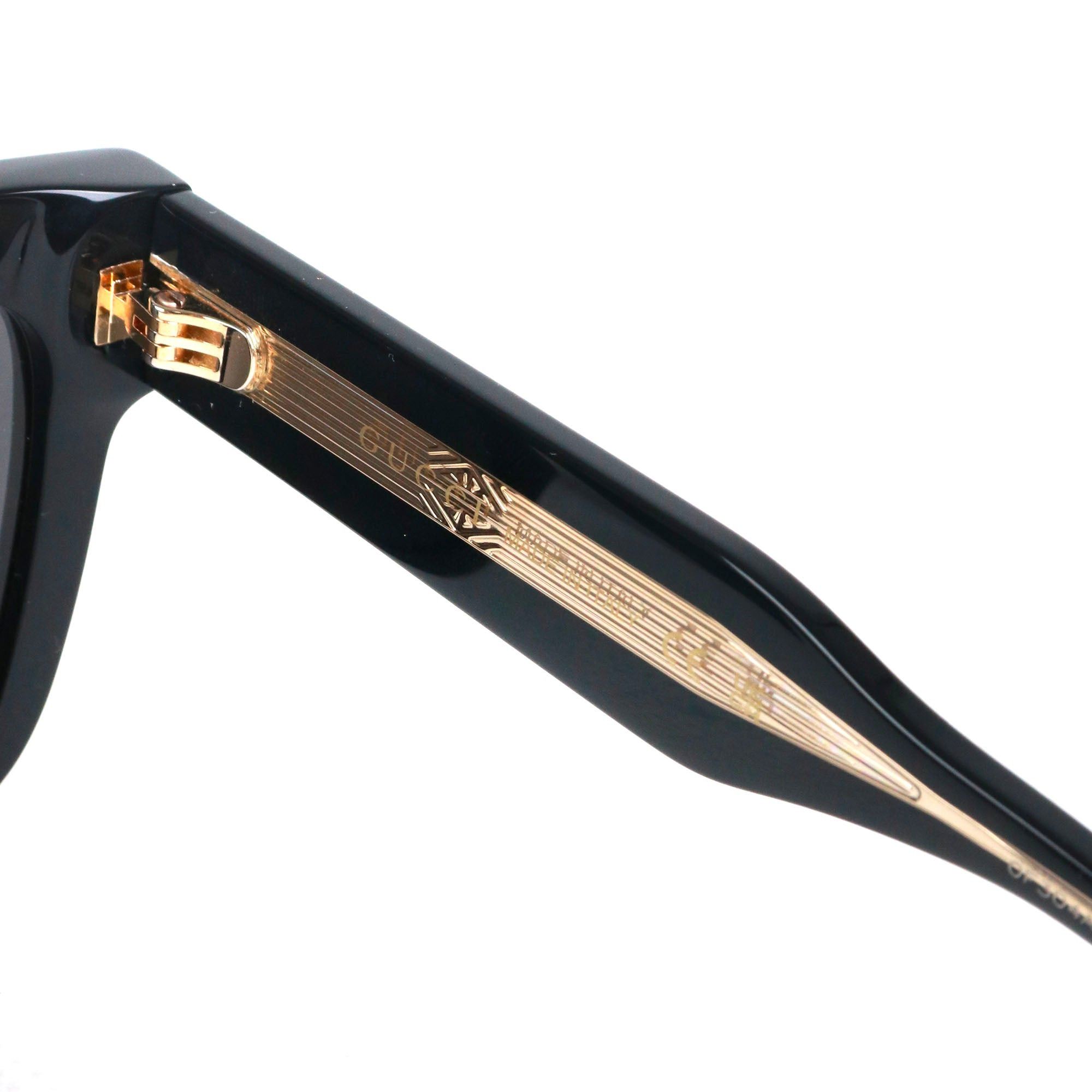 Gucci GUCCI - Gucci black plastic sunglasses Size ONE SIZE - 6 Thumbnail