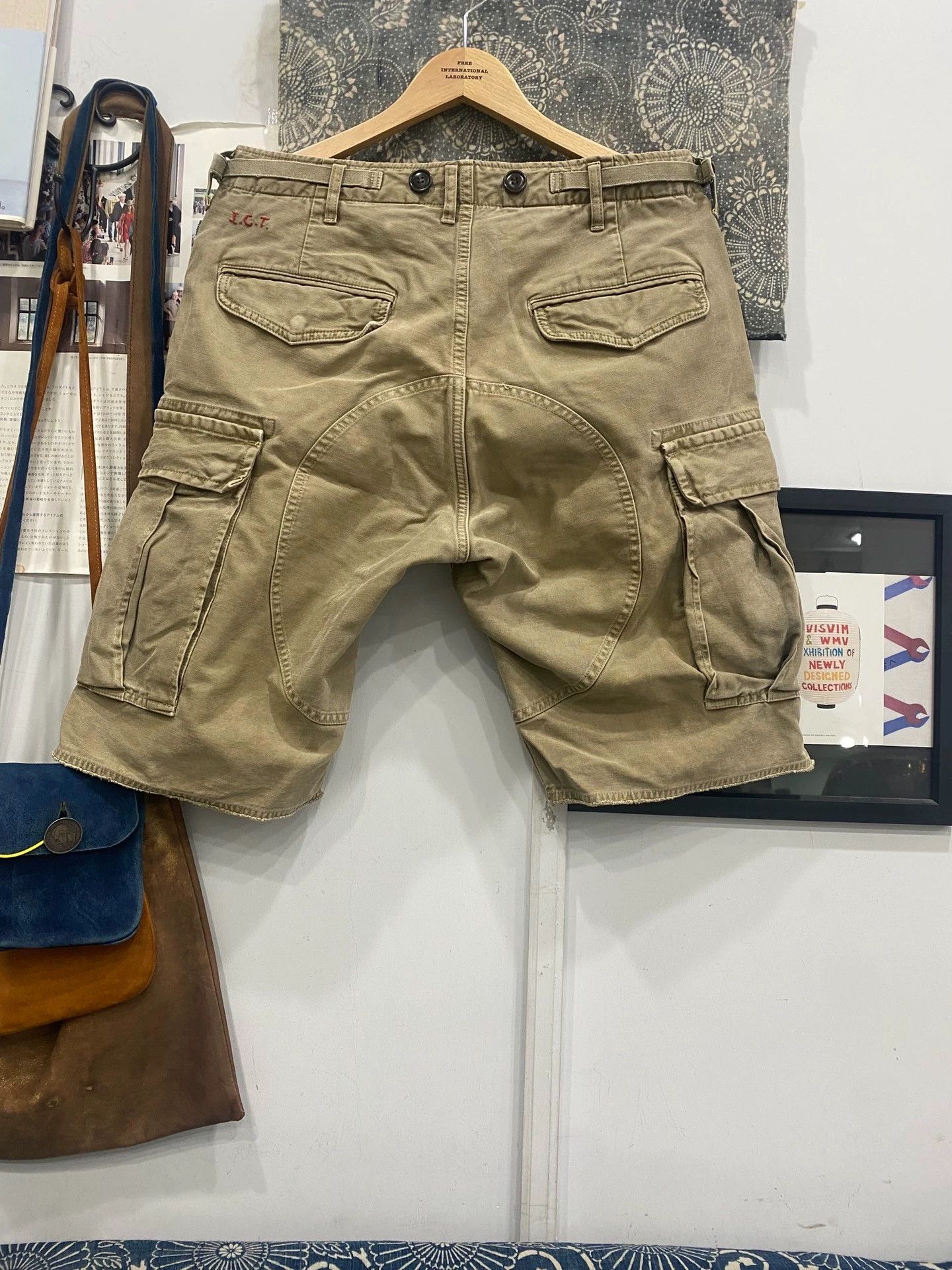 パンツ visvim EIGER SANCTION SHORTS HBT Spot visvim EIGER SANCTION SHORTS HBT Spot