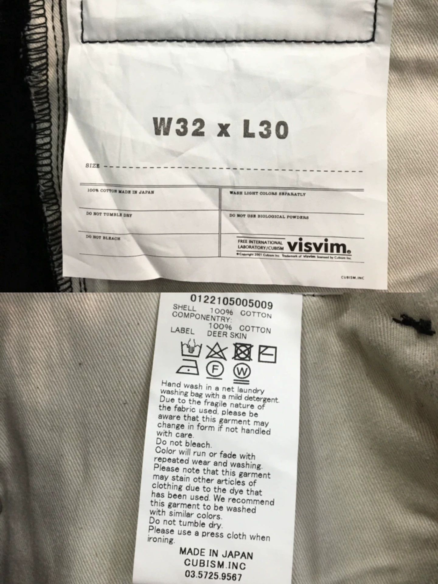 Visvim VISVIM 22AW SOCIAL SCULPTURE 16 CMYK Size US 32 / EU 48 - 4 Thumbnail