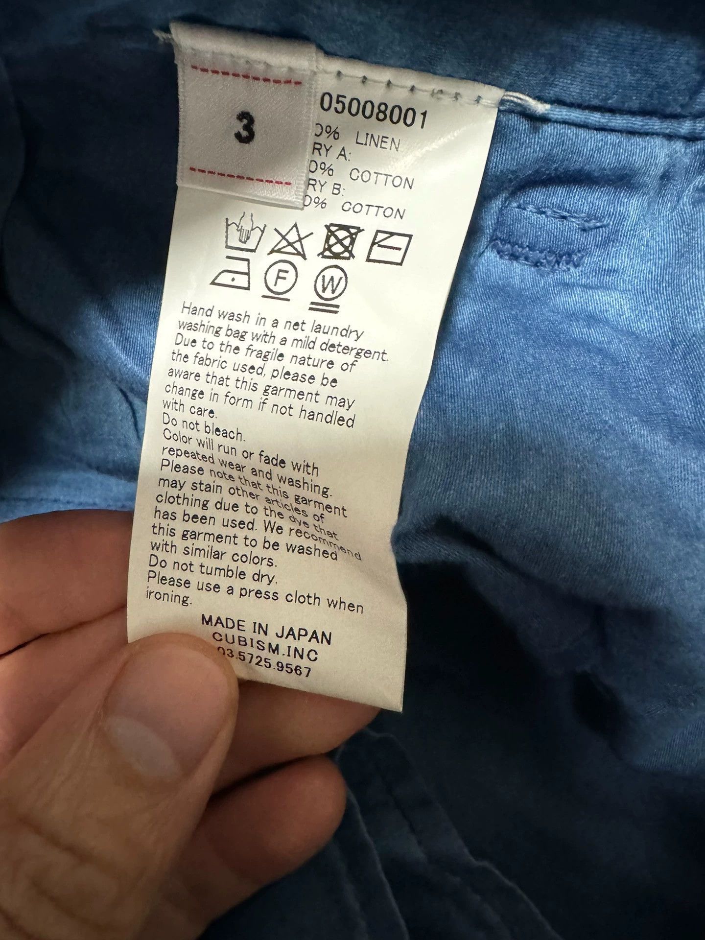 Visvim Visvim 22SS Spot Chino Pants HW Taper Crash Size US 34 / EU 50 - 6 Thumbnail