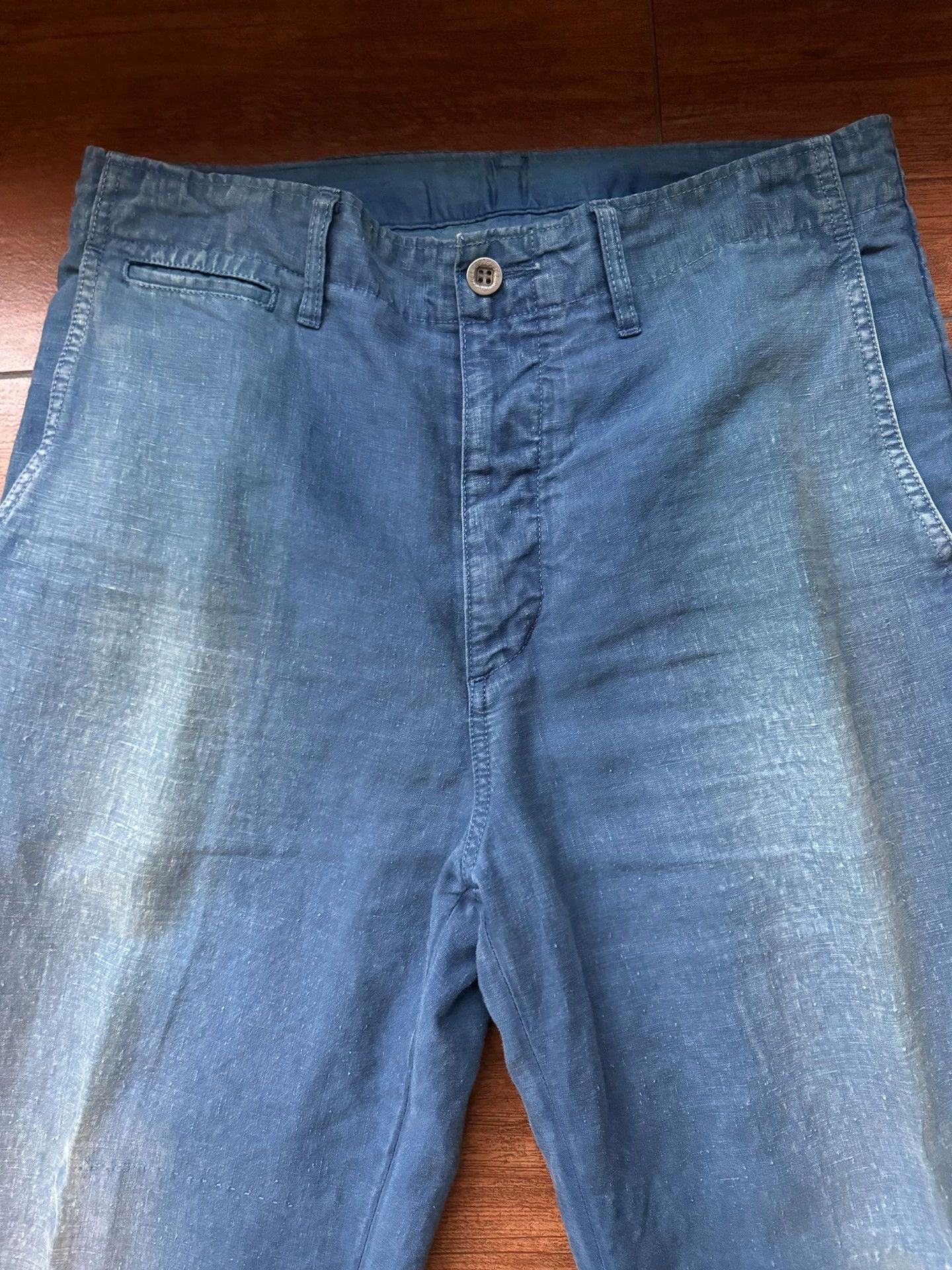 Visvim Visvim 22SS Spot Chino Pants HW Taper Crash Size US 34 / EU 50 - 2 Thumbnail