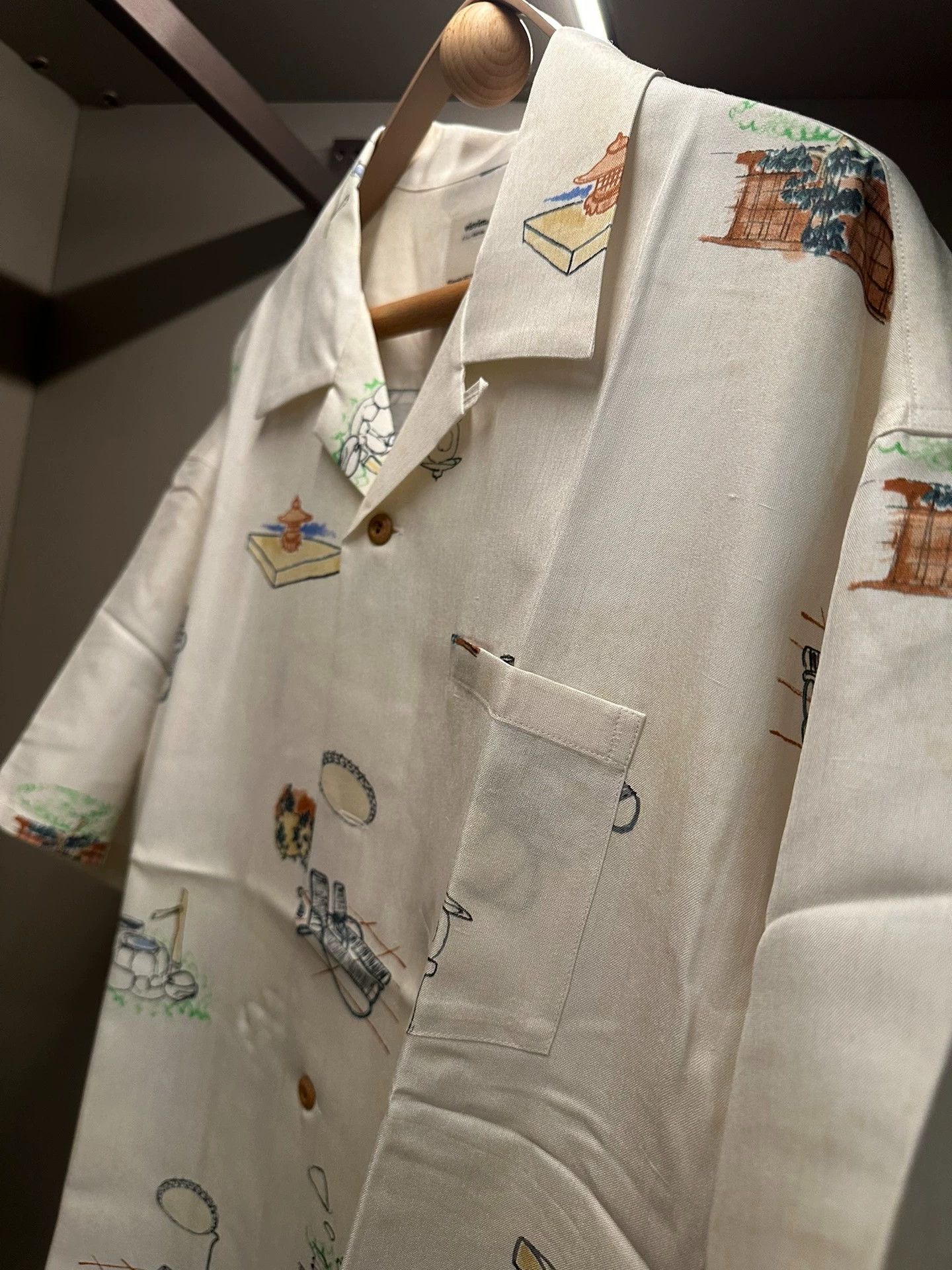 Visvim VISVIM 21SS WALLIS SHIRT S/S GARDEN Size US M / EU 48-50 / 2 - 3 Thumbnail