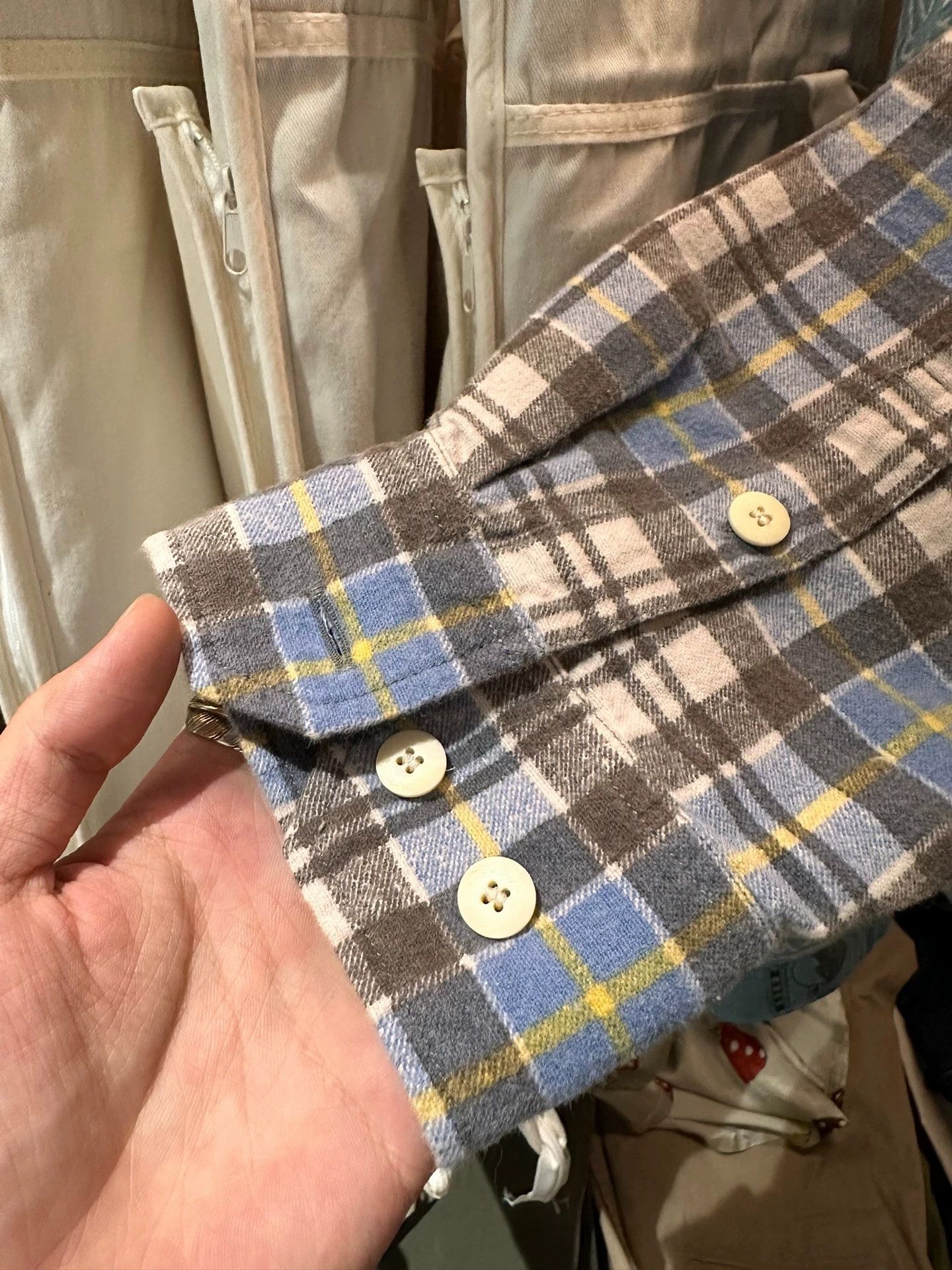 Visvim VISVIM 24SS PIONEER KHADI CHECK L/S shirt Size US M / EU 48-50 / 2 - 4 Thumbnail