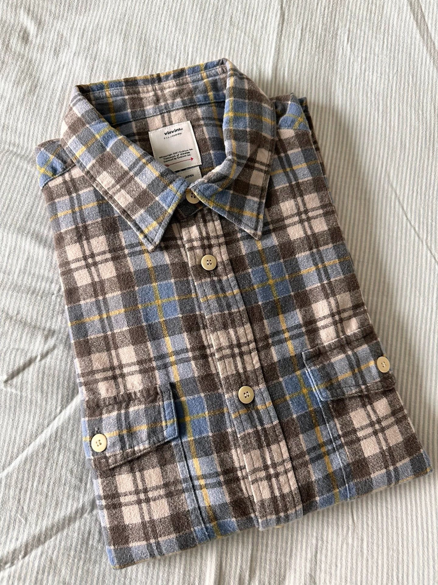 Visvim VISVIM 24SS PIONEER KHADI CHECK L/S shirt Size US M / EU 48-50 / 2 - 8 Thumbnail