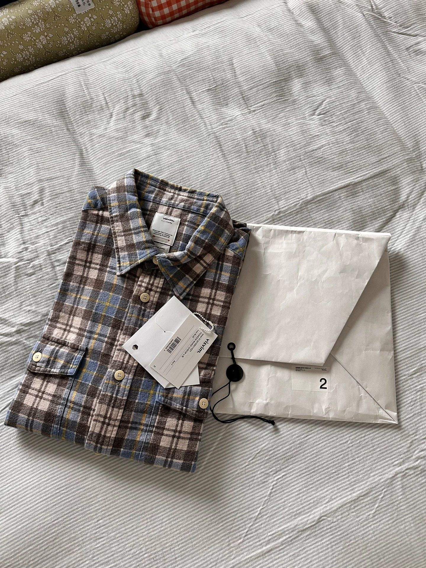 Visvim VISVIM 24SS PIONEER KHADI CHECK L/S shirt Size US M / EU 48-50 / 2 - 7 Thumbnail