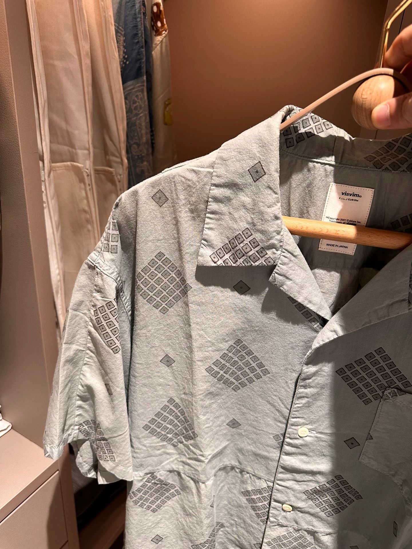 Visvim VISVIM WALLIS SHIRT S/S P.W. (N.D.) Size US M / EU 48-50 / 2 - 7 Thumbnail