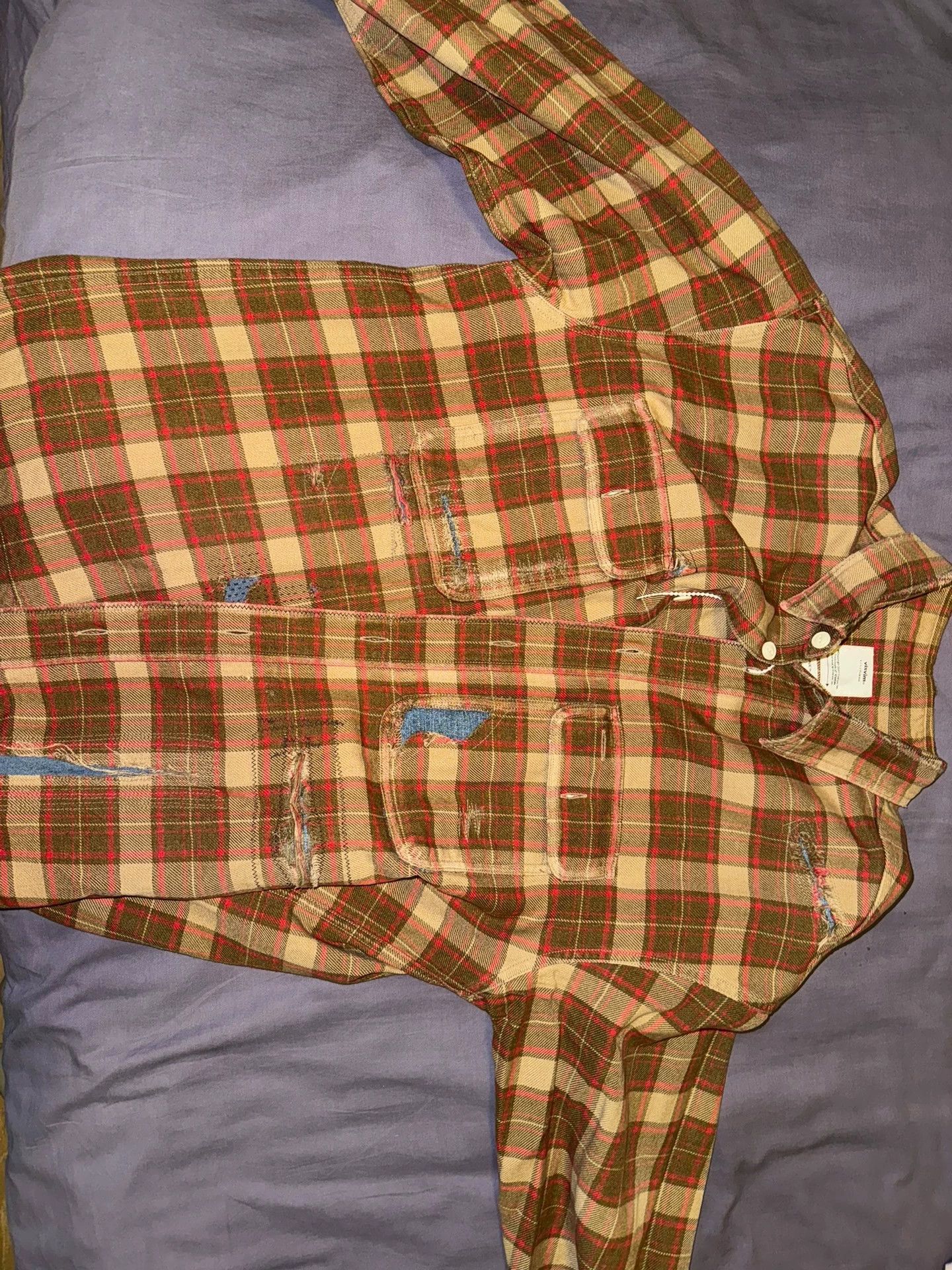 Visvim visvim20ss destroys shirts Size US M / EU 48-50 / 2 - 4 Thumbnail