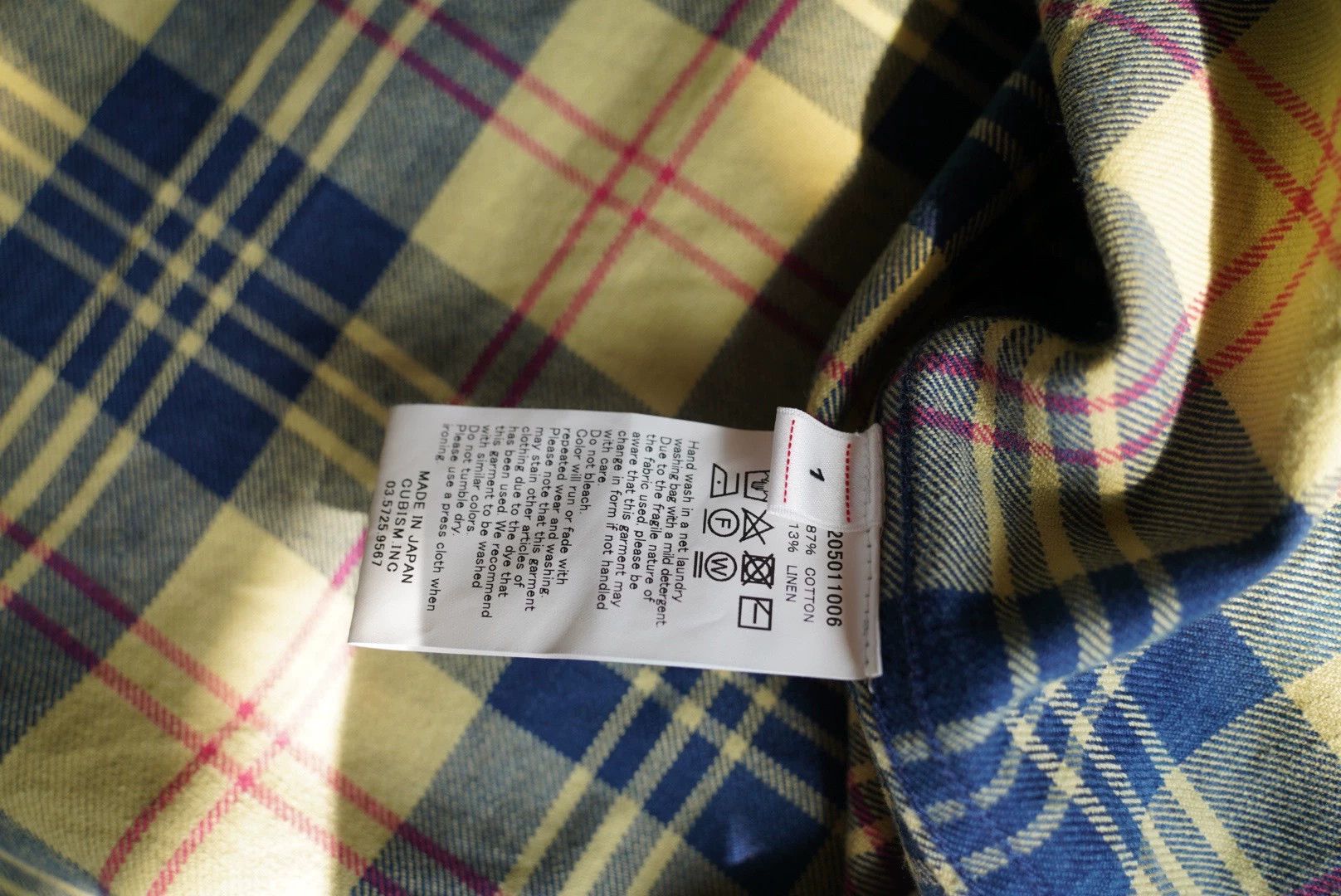 Visvim Visvim 21 open season plaid shirt Size US S / EU 44-46 / 1 - 5 Thumbnail