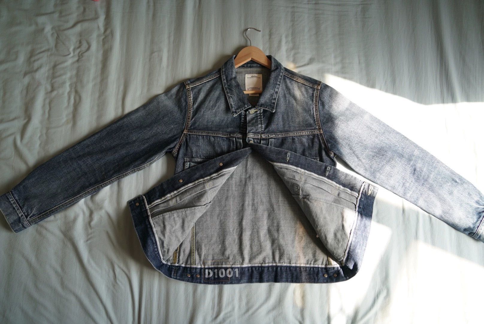 Visvim 22aw VISVIM SS 101 JKT DMGD-1001 Size US L / EU 52-54 / 3 - 6 Thumbnail