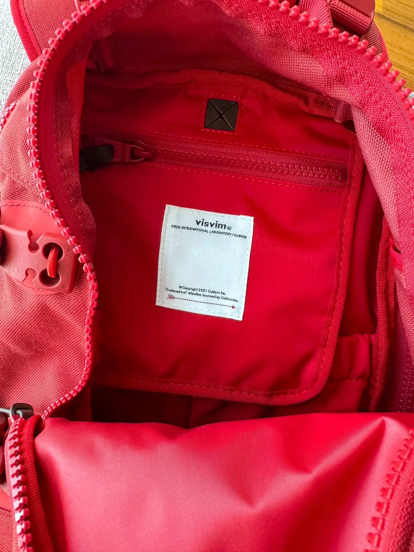 Visvim Visvim Backpack red and brown out of print Size ONE SIZE - 8 Thumbnail