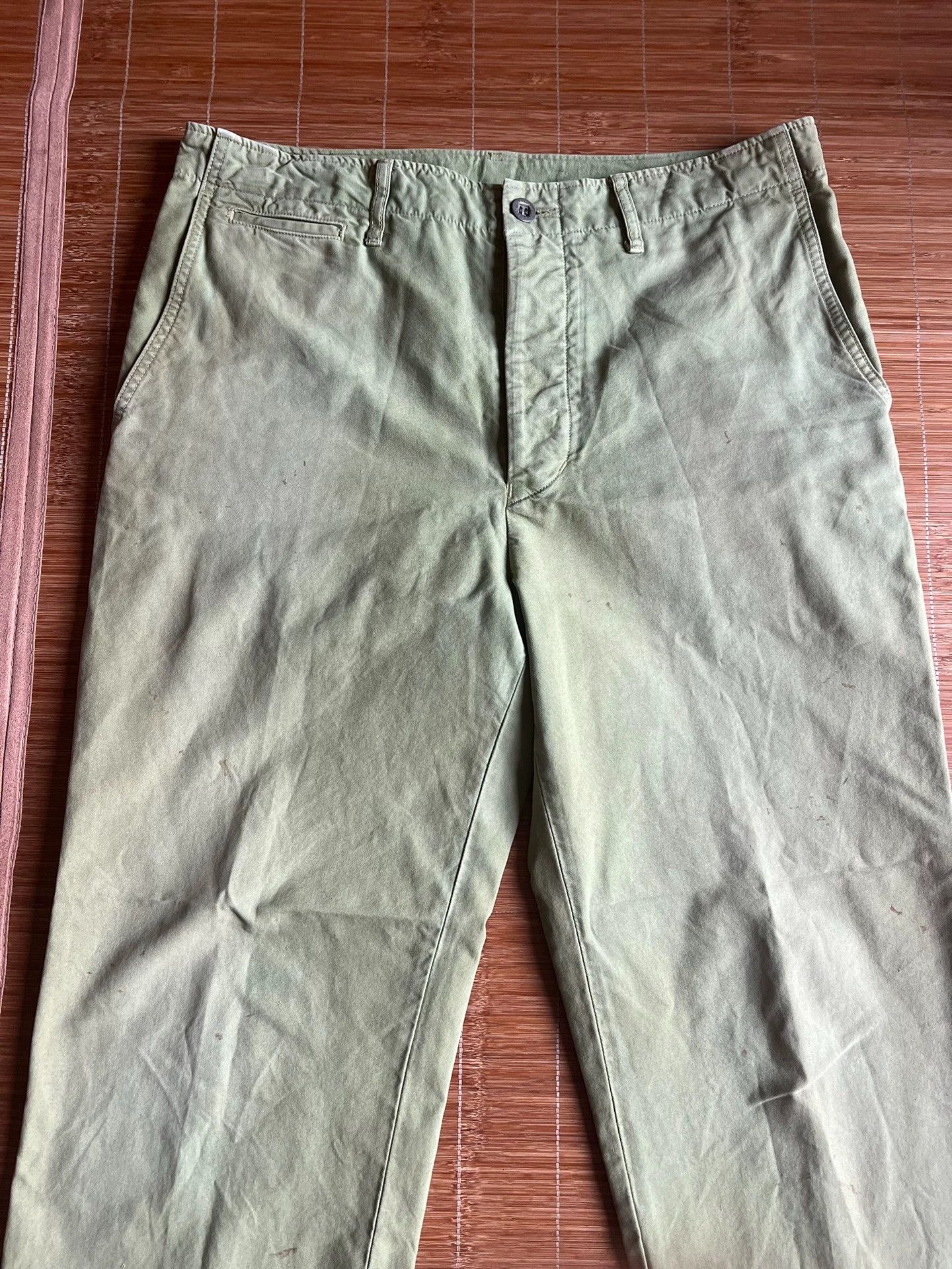 Visvim Visvim Chino Pants Hw Dmgd Size US 34 / EU 50 - 2 Thumbnail