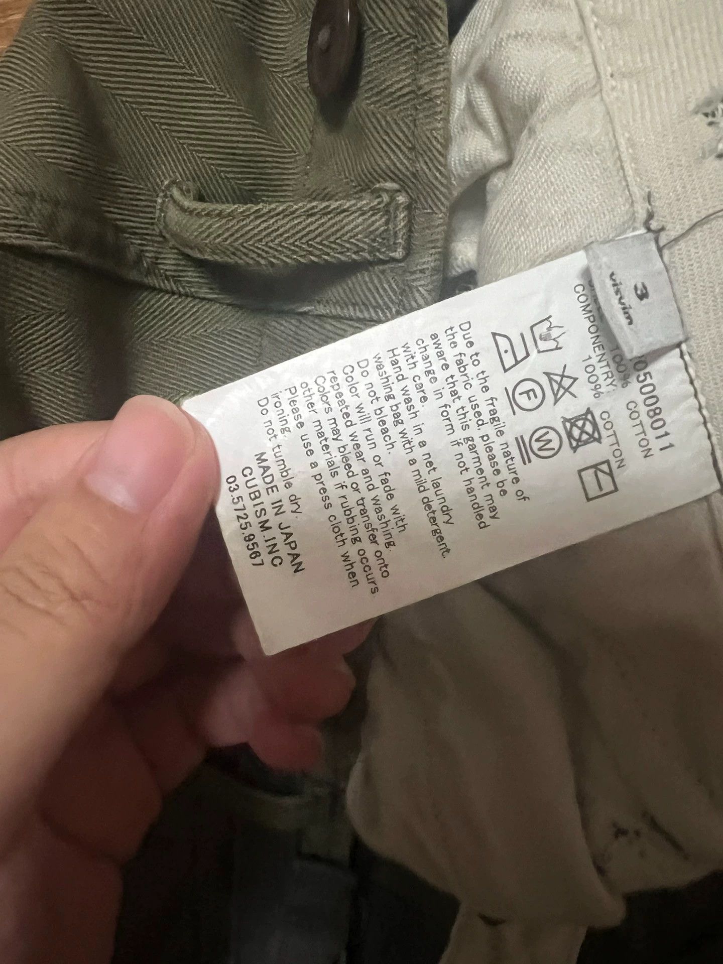 Visvim Visvim 17aw Eiger Sanction Pants Herringbone Size US 34 / EU 50 - 4 Thumbnail