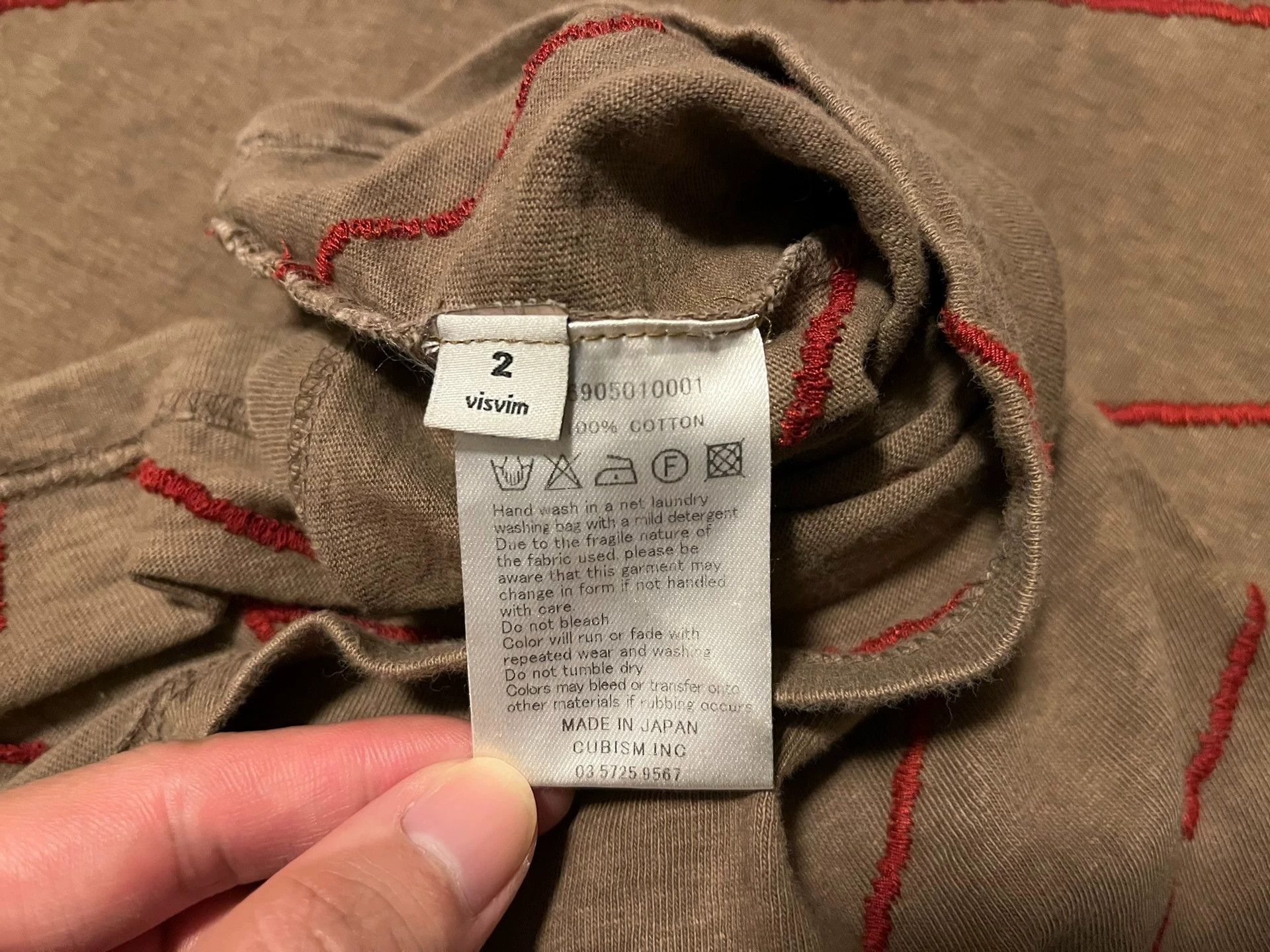 Visvim visvim 16ss ict Mud dyed short sleeve Size US M / EU 48-50 / 2 - 3 Thumbnail