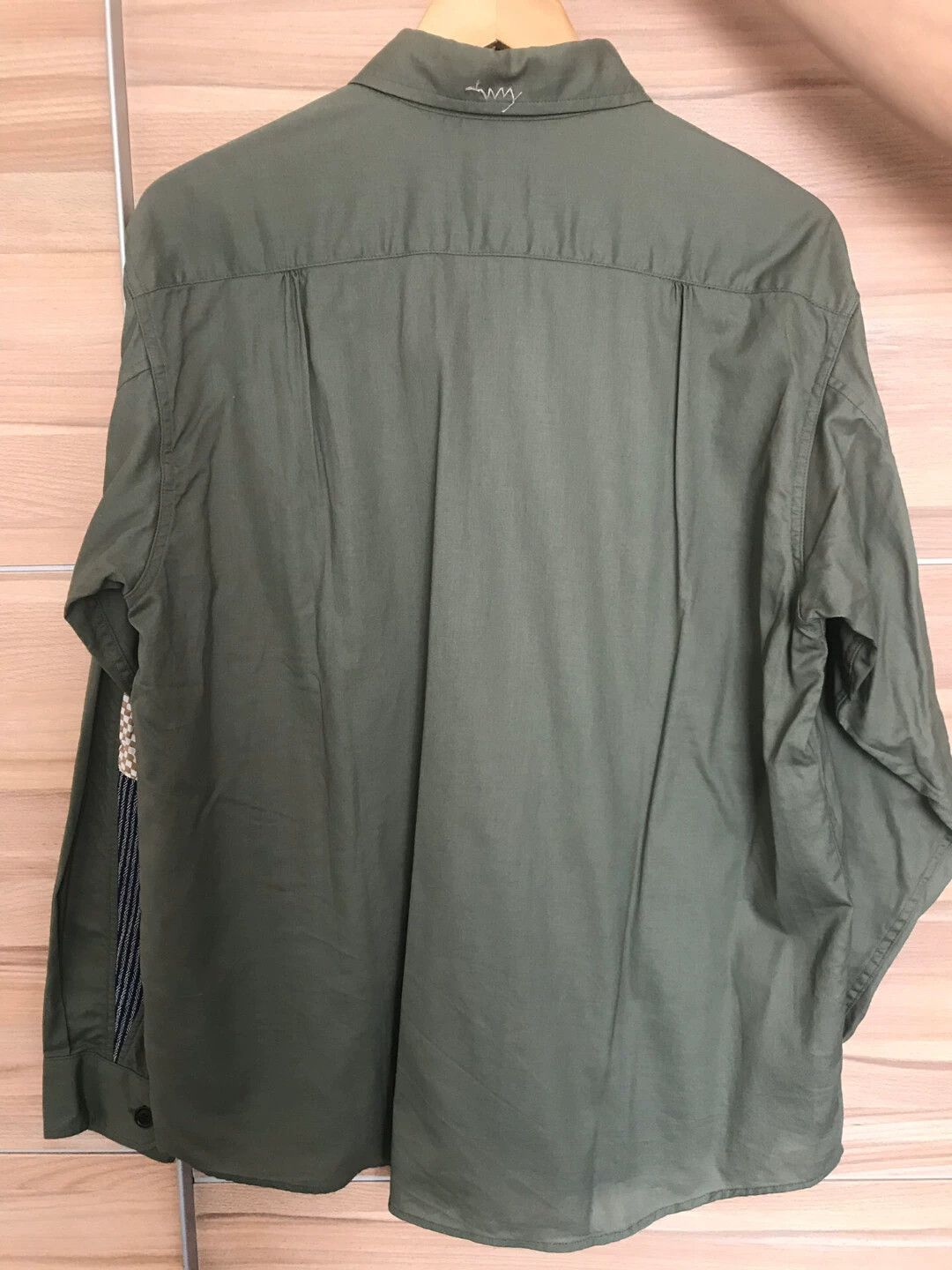 Visvim Visvim 19S vintage fabric drip shirt Size US M / EU 48-50 / 2 - 4 Thumbnail