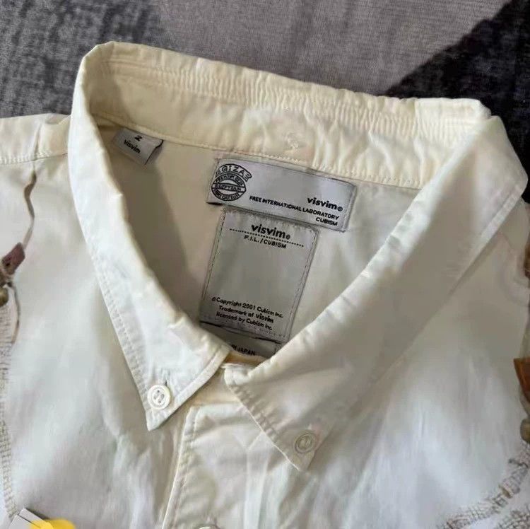 Visvim VISVIM 13AW GIZA Indian Totem necklace printed shirt Size US M / EU 48-50 / 2 - 5 Thumbnail