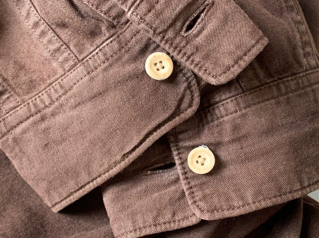 Visvim Visvim 15AW mud wash shirt Size US L / EU 52-54 / 3 - 6 Thumbnail