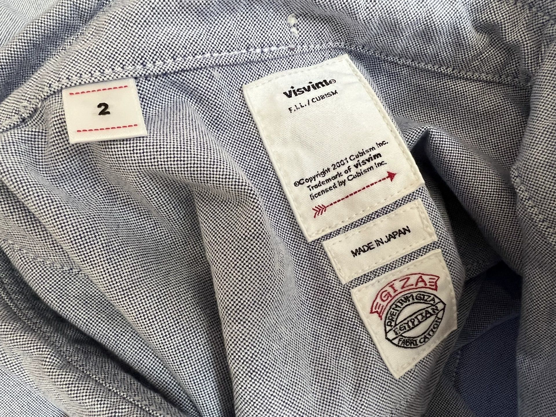 Visvim Visvim 19SS Albacore Lungta Flag Drop shirt Size US M / EU 48-50 / 2 - 6 Thumbnail