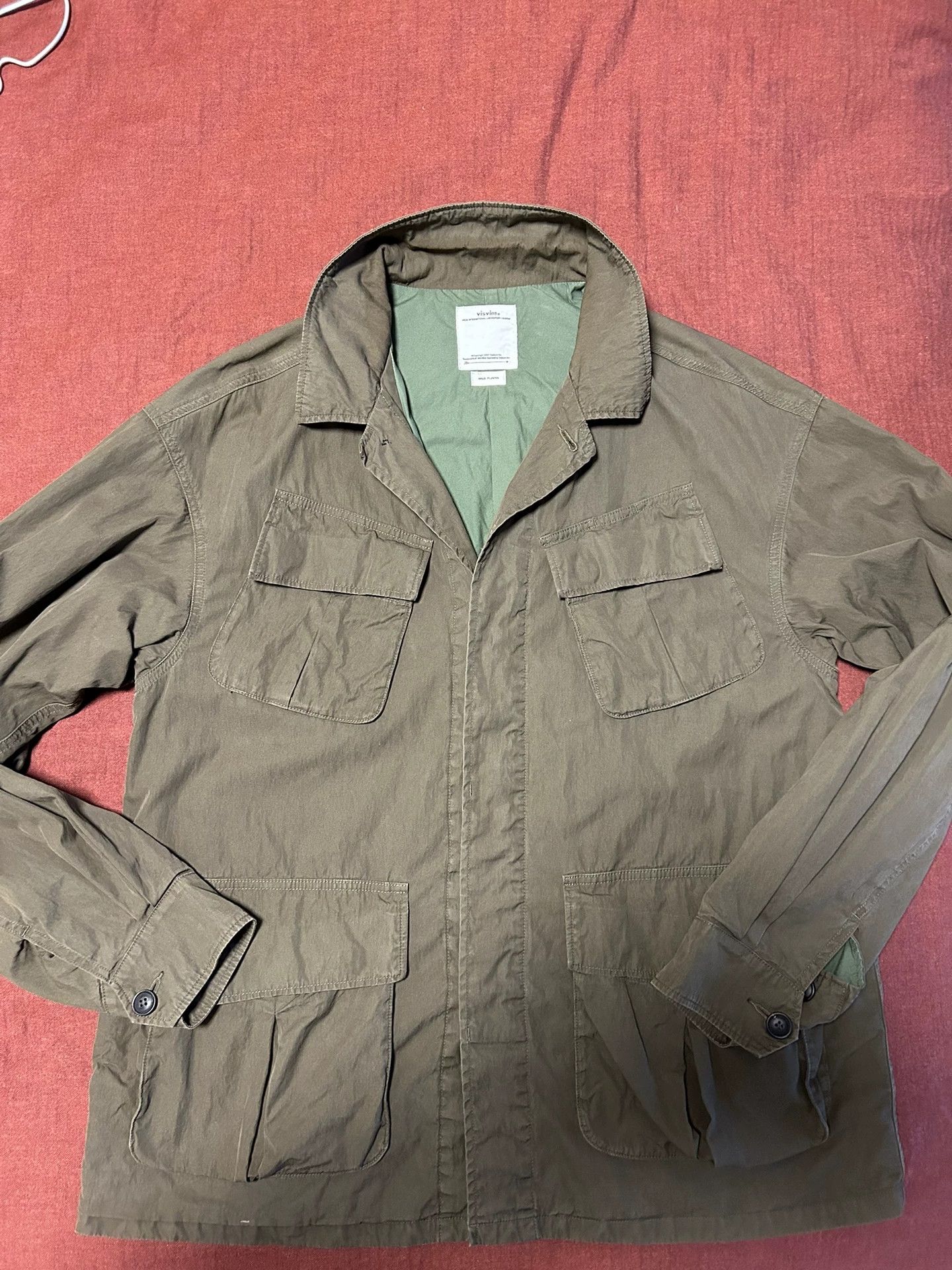 Visvim VISVIM 22SS TROPICAL COMBAT JKT Size US XL / EU 56 / 4 - 2 Thumbnail