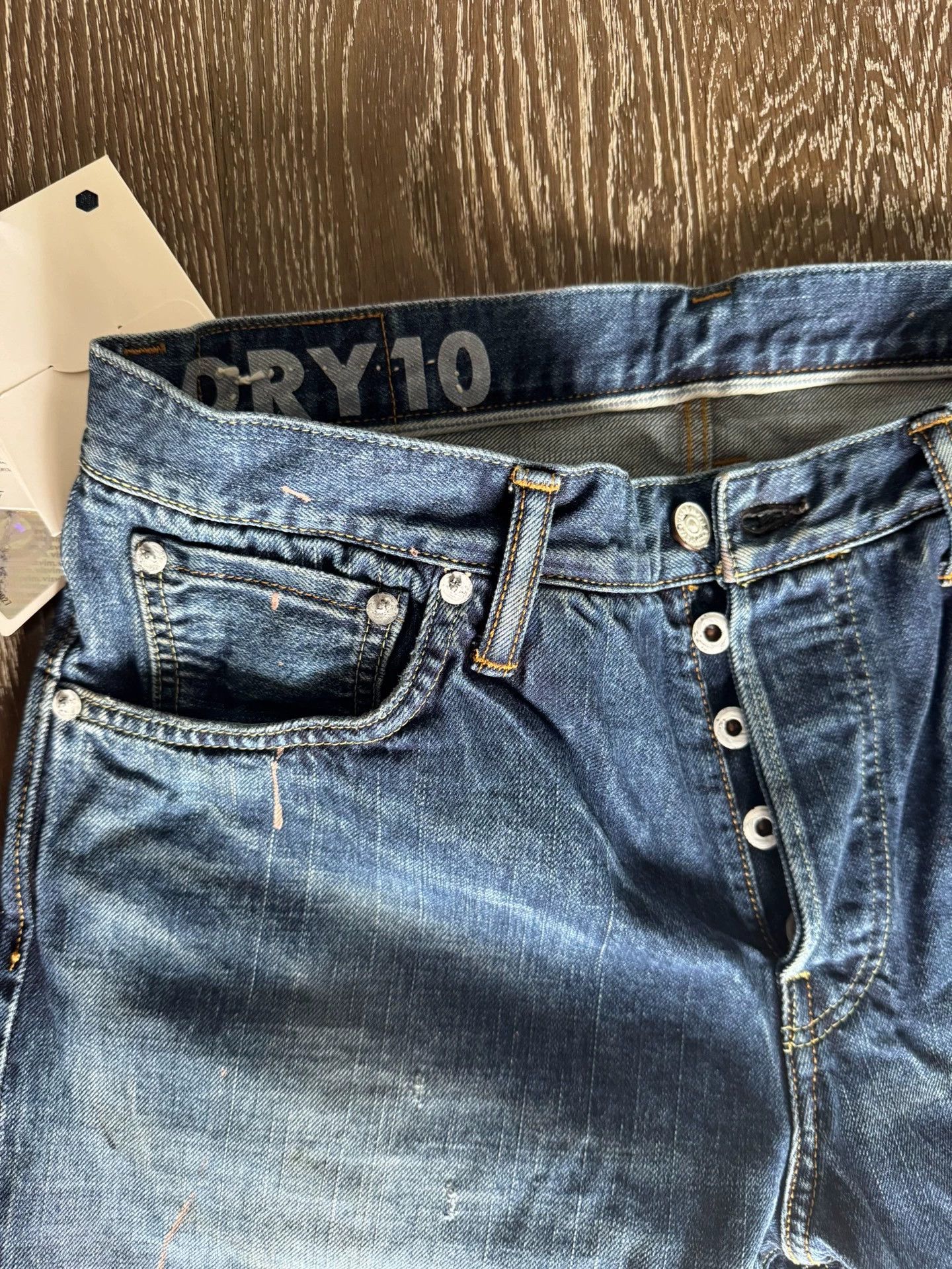 Visvim Visvim Social Sculpture Dry Denim 10 Size US 32 / EU 48 - 3 Thumbnail