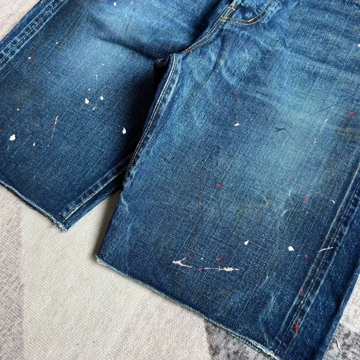 Visvim VISVIM 20AW DRY DEMIN SHORTS SPOT Size US 30 / EU 46 - 3 Thumbnail