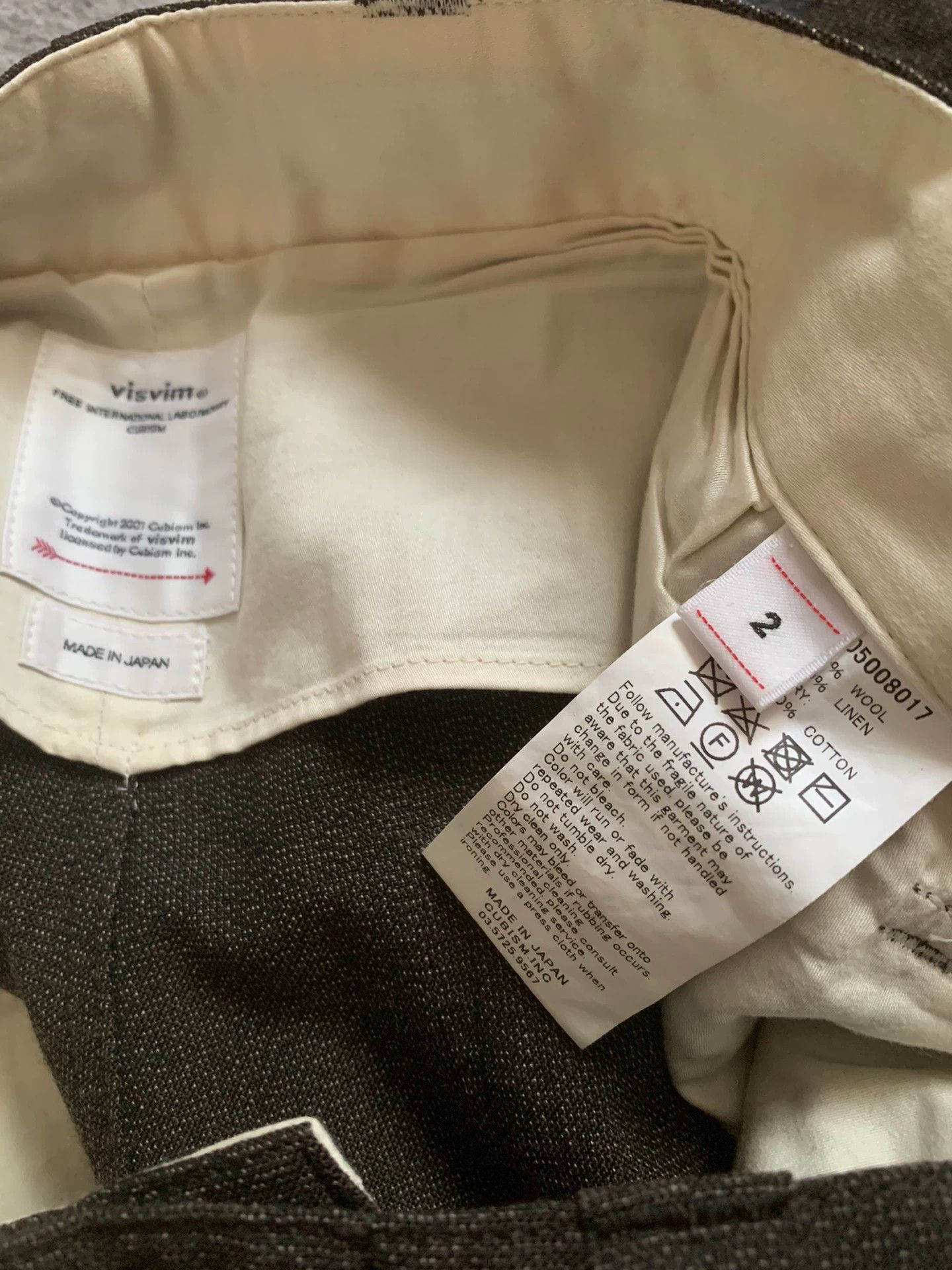 Visvim visvim gifford satome charcoal Size US 32 / EU 48 - 3 Thumbnail