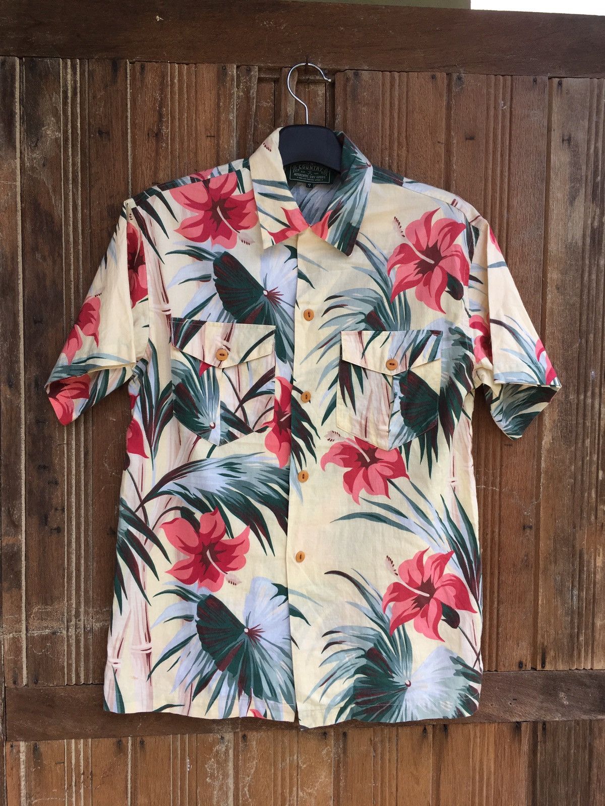 Polo Ralph Lauren POLO RALPH LAUREN Hawaiian Shirt Button Up Flowers Design Size US M / EU 48-50 / 2 - 1 Thumbnail