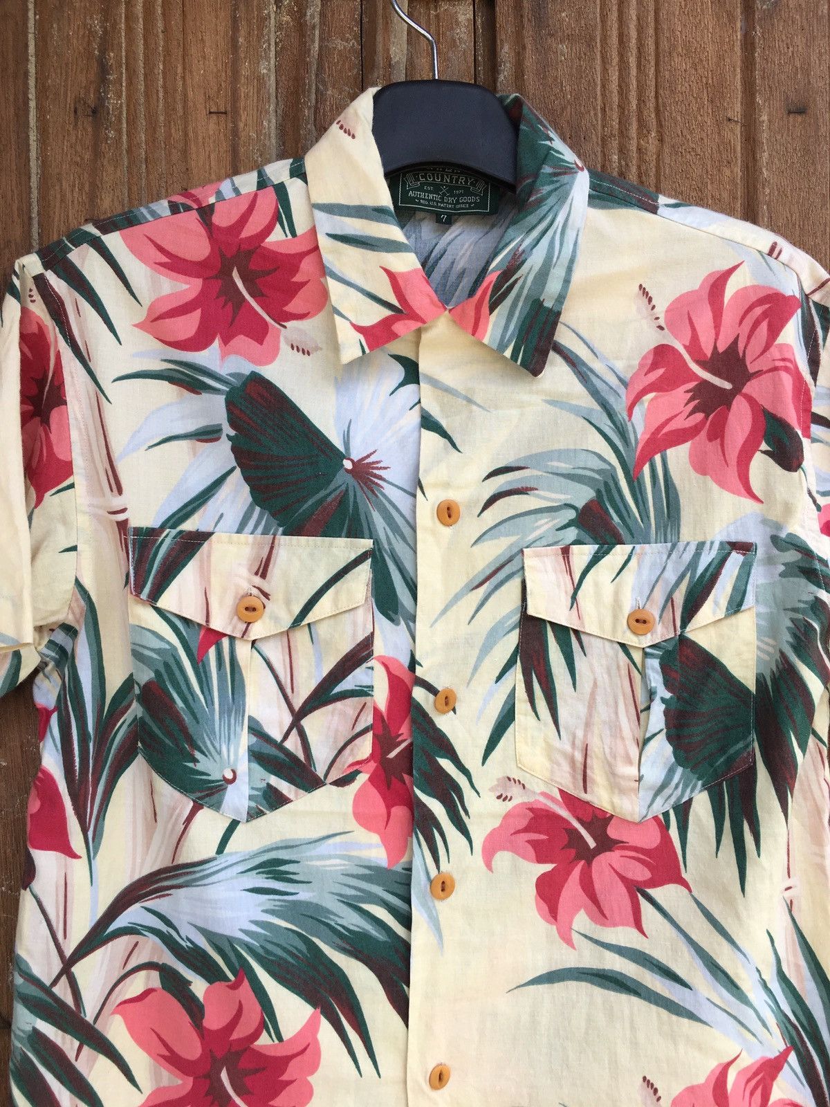 Polo Ralph Lauren POLO RALPH LAUREN Hawaiian Shirt Button Up Flowers Design Size US M / EU 48-50 / 2 - 2 Thumbnail