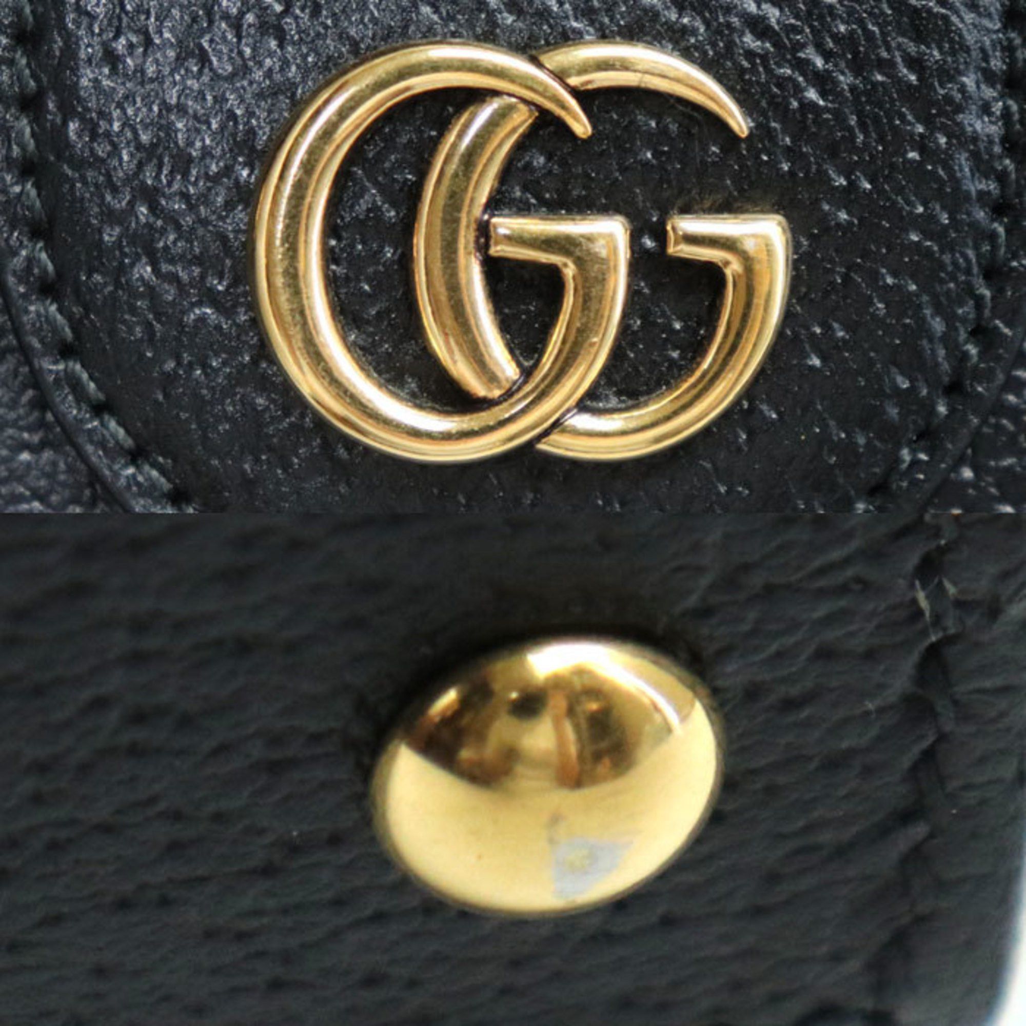 Gucci GUCCI Diana Tote 2-Way Shoulder Bag Black 702732 U3ZDT 1073 Women's Size ONE SIZE - 6 Thumbnail