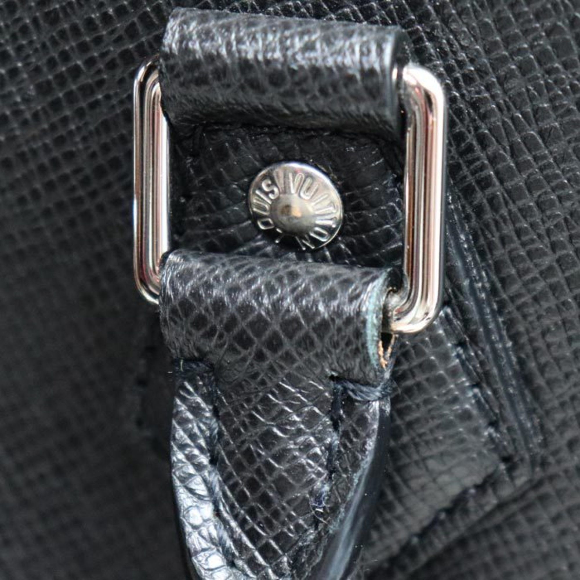 Louis Vuitton Louis Vuitton Vertical Tote 2-Way Shoulder Bag Taiga Black M30811 IC Chip Men's Size ONE SIZE - 6 Thumbnail