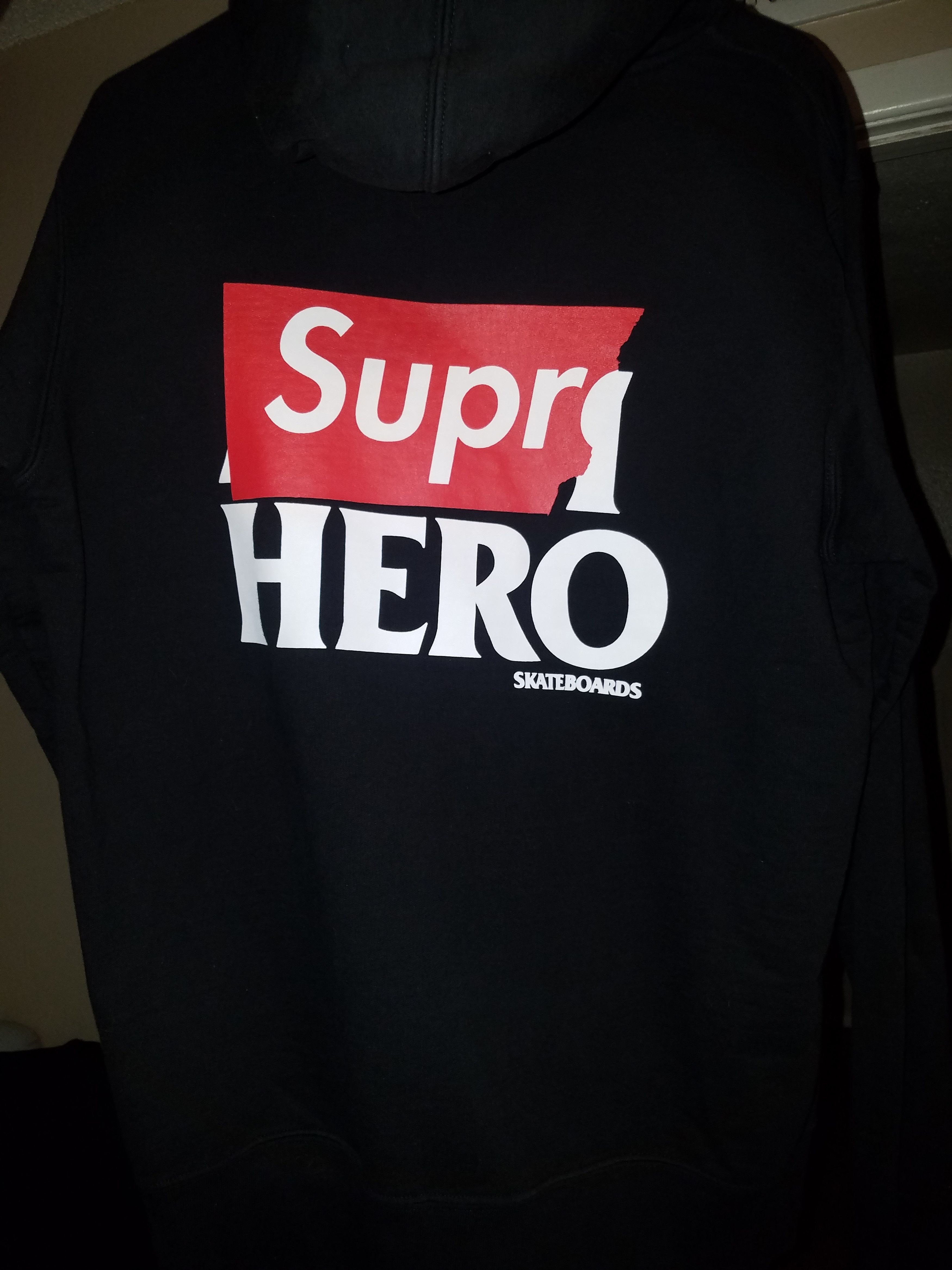 Supreme Anti Hero Hoodie | Grailed