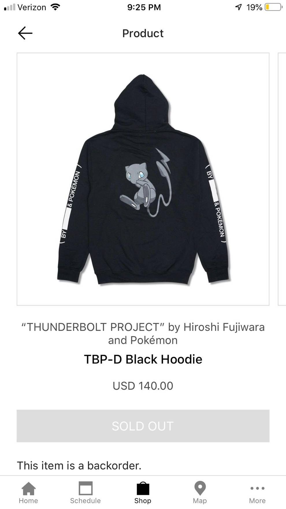 Pokemon x fragment hoodie hotsell