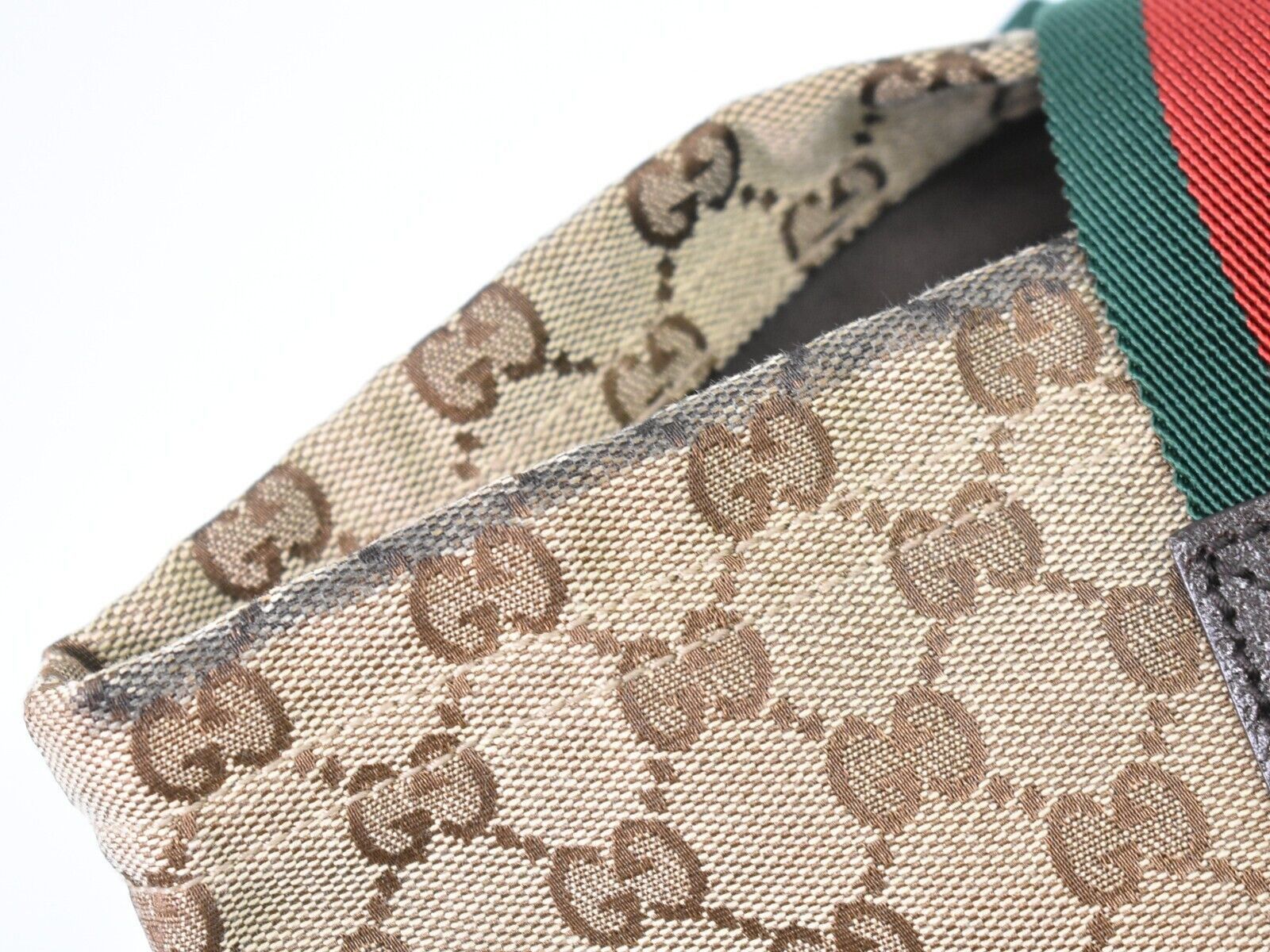 Gucci Sherry Beige Canvas Tote Bag (Pre-Owned) Size ONE SIZE - 9 Thumbnail