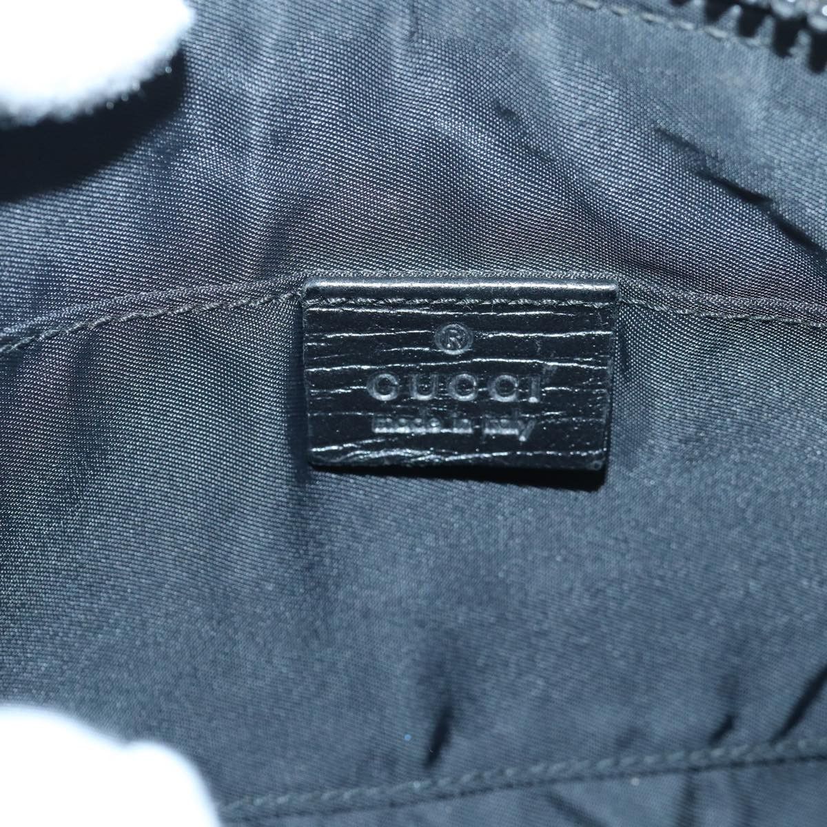 Gucci Gg Supreme Black Canvas Shoulder Bag (Pre-Owned) Size ONE SIZE - 12 Thumbnail