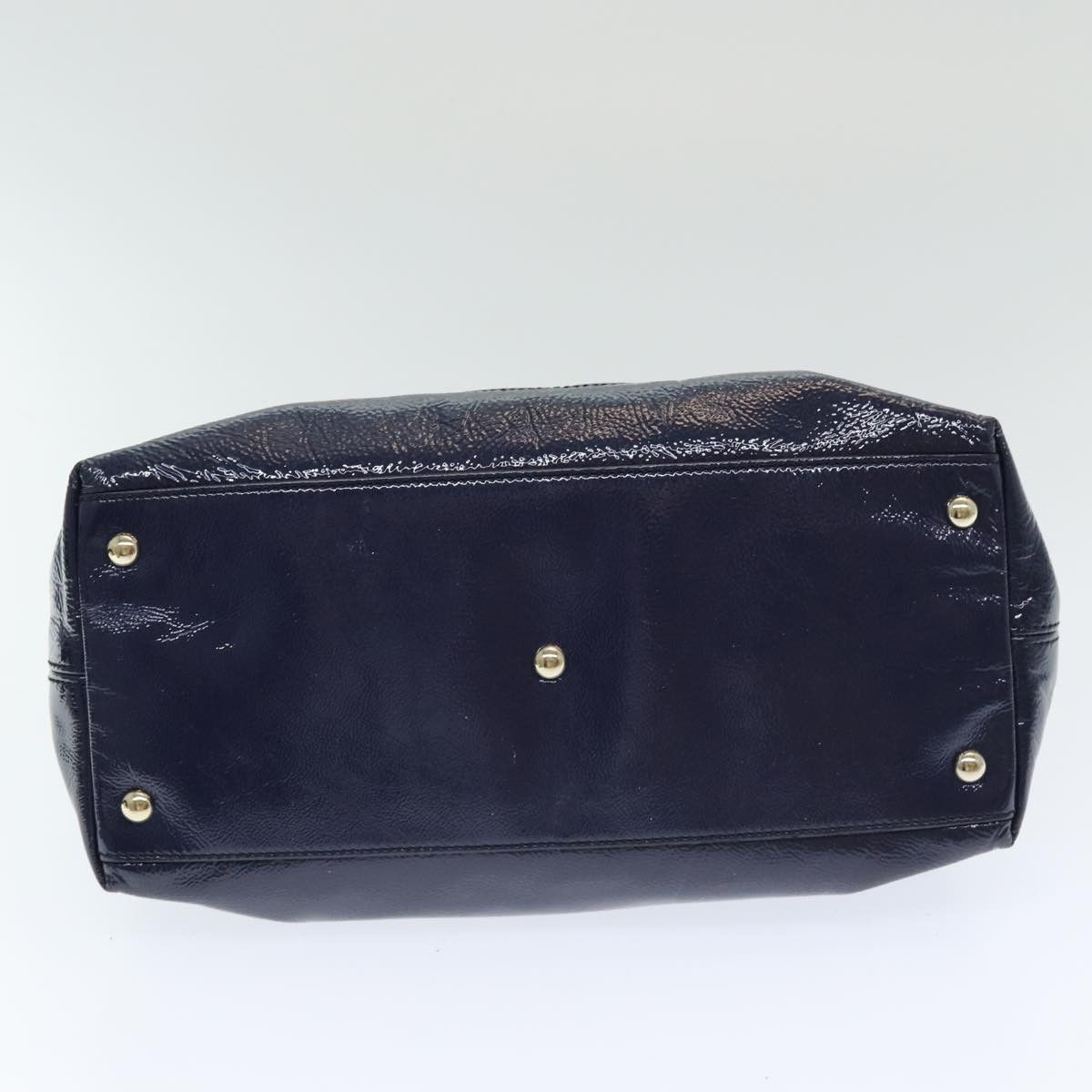 Gucci Soho Navy Leather Tote Bag (Pre-Owned) Size ONE SIZE - 3 Thumbnail