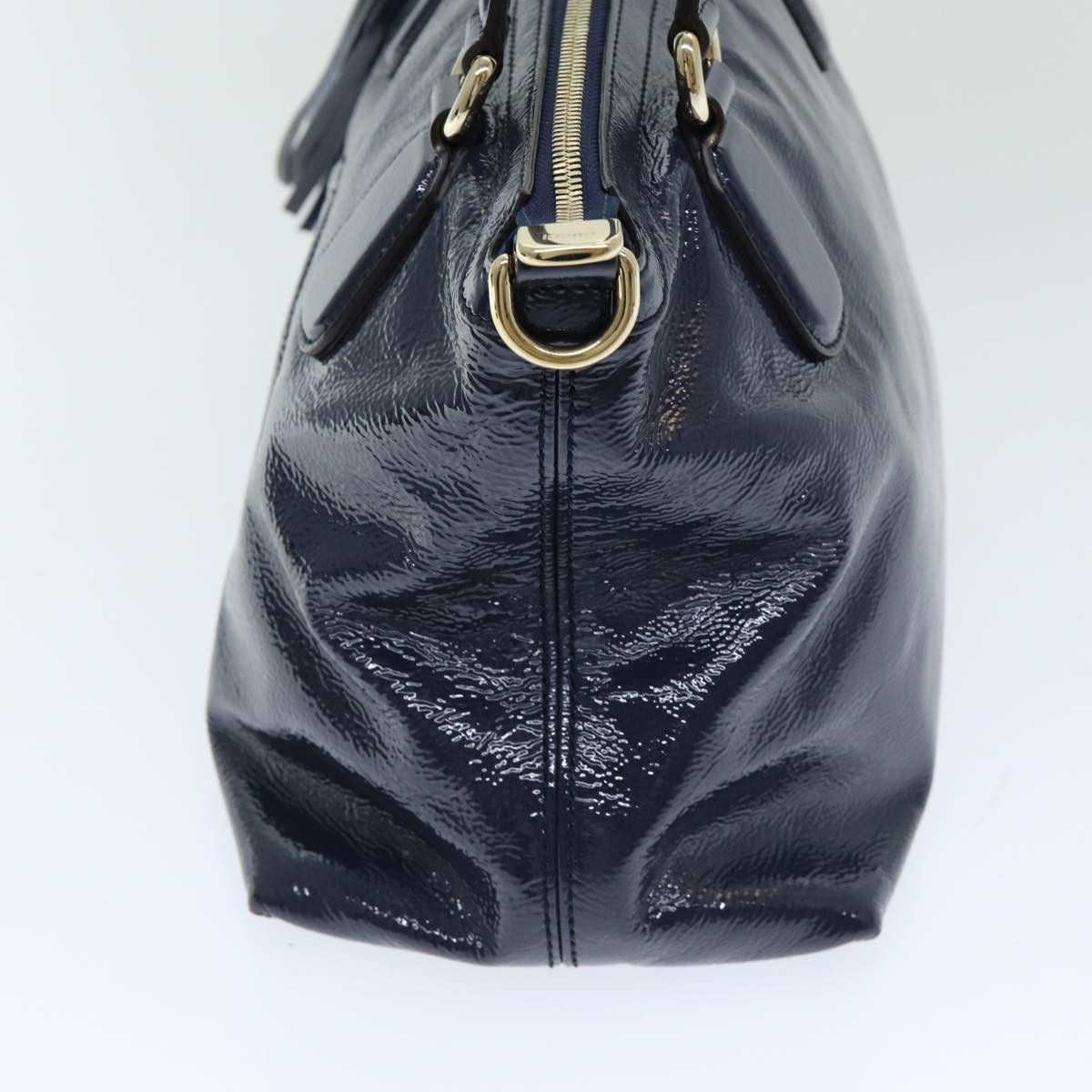 Gucci Soho Navy Leather Tote Bag (Pre-Owned) Size ONE SIZE - 11 Thumbnail