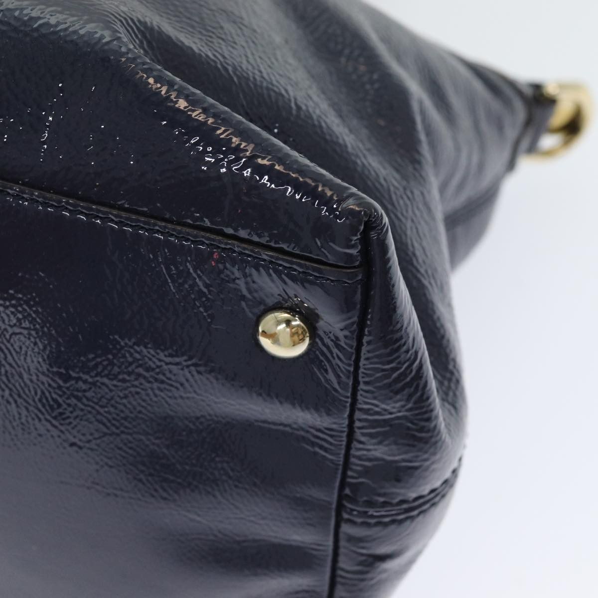 Gucci Soho Navy Leather Tote Bag (Pre-Owned) Size ONE SIZE - 10 Thumbnail