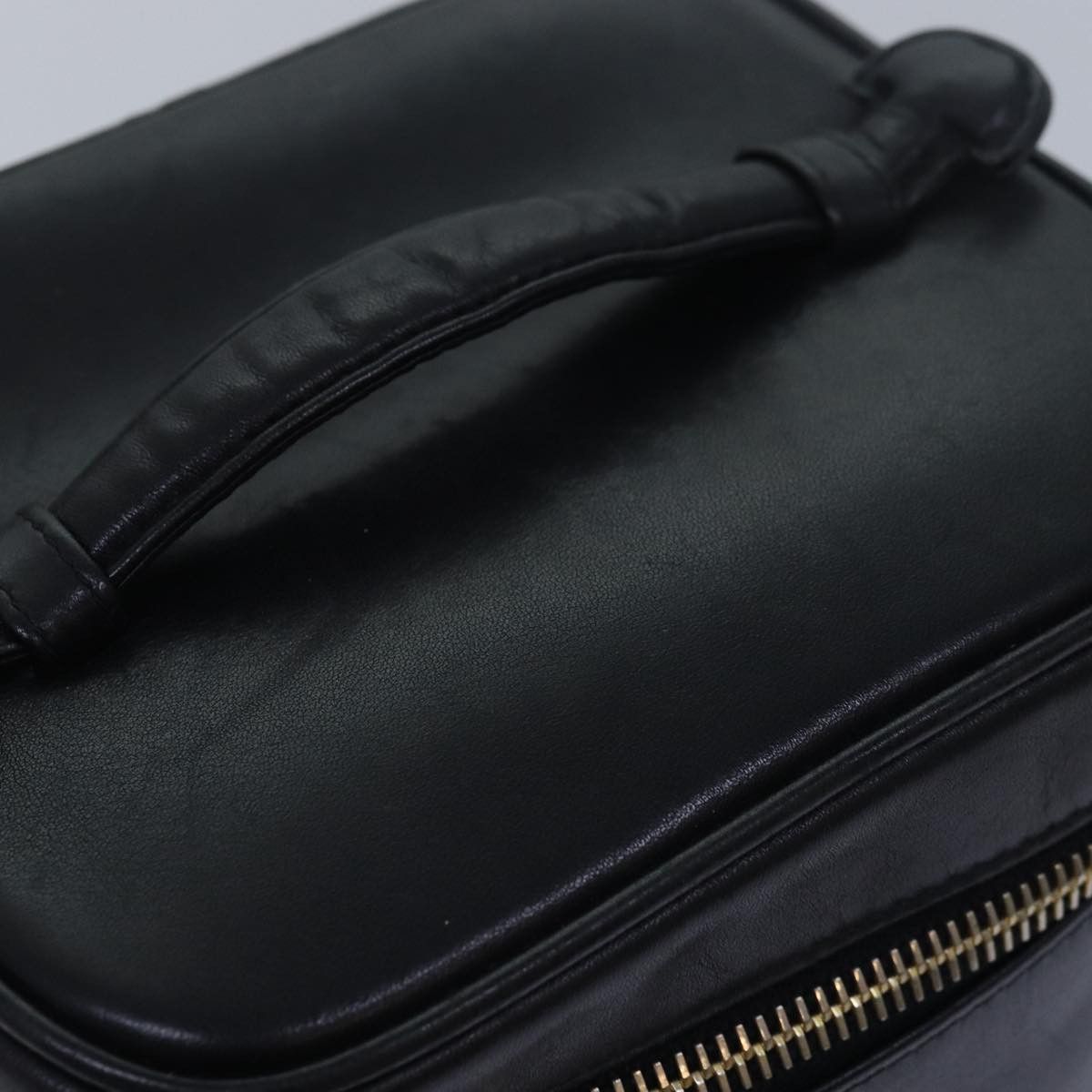 Chanel Vanity Black Leather Clutch Bag (Pre-Owned) Size ONE SIZE - 13 Thumbnail