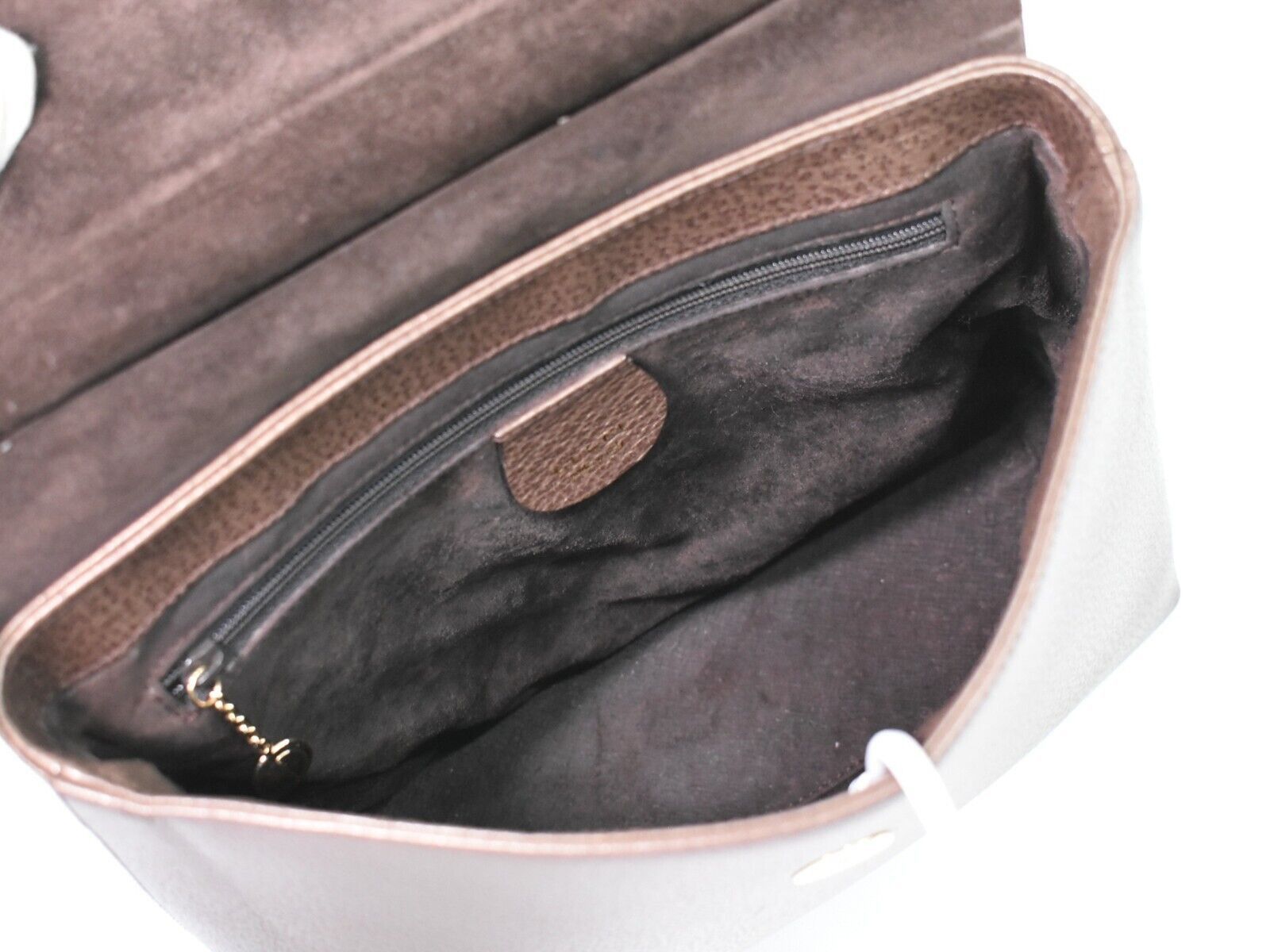 Gucci Bamboo Brown Leather Handbag (Pre-Owned) Size ONE SIZE - 4 Thumbnail