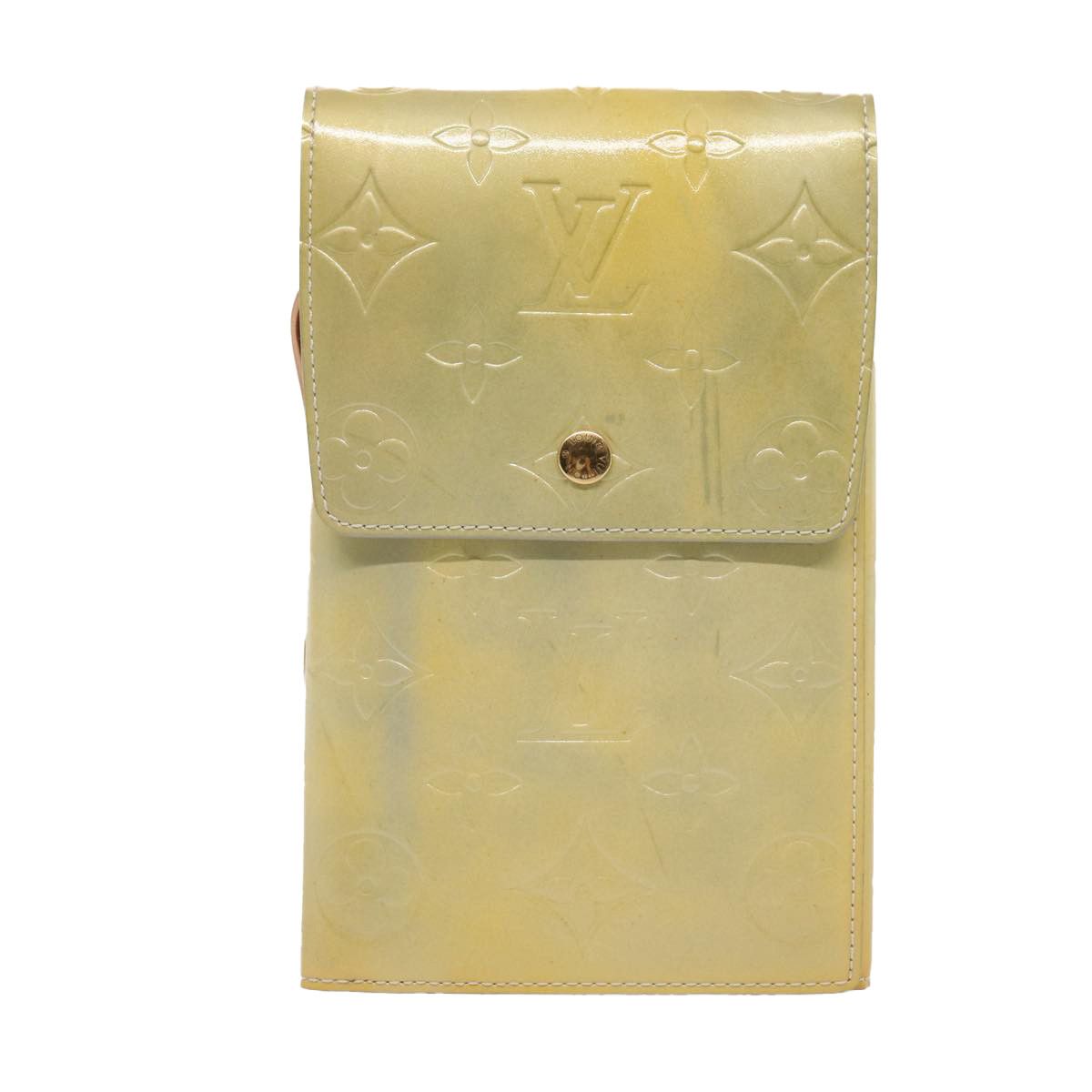 Louis Vuitton Walker Yellow Patent Leather Wallet (Pre-Owned) Size ONE SIZE - 13 Thumbnail