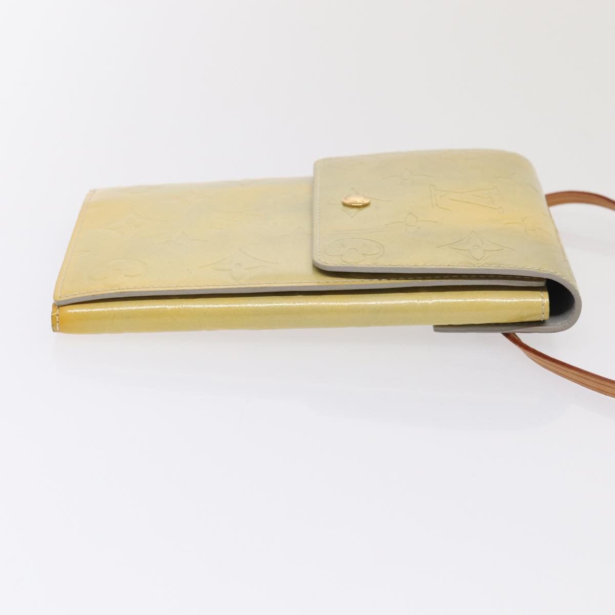 Louis Vuitton Walker Yellow Patent Leather Wallet (Pre-Owned) Size ONE SIZE - 10 Thumbnail