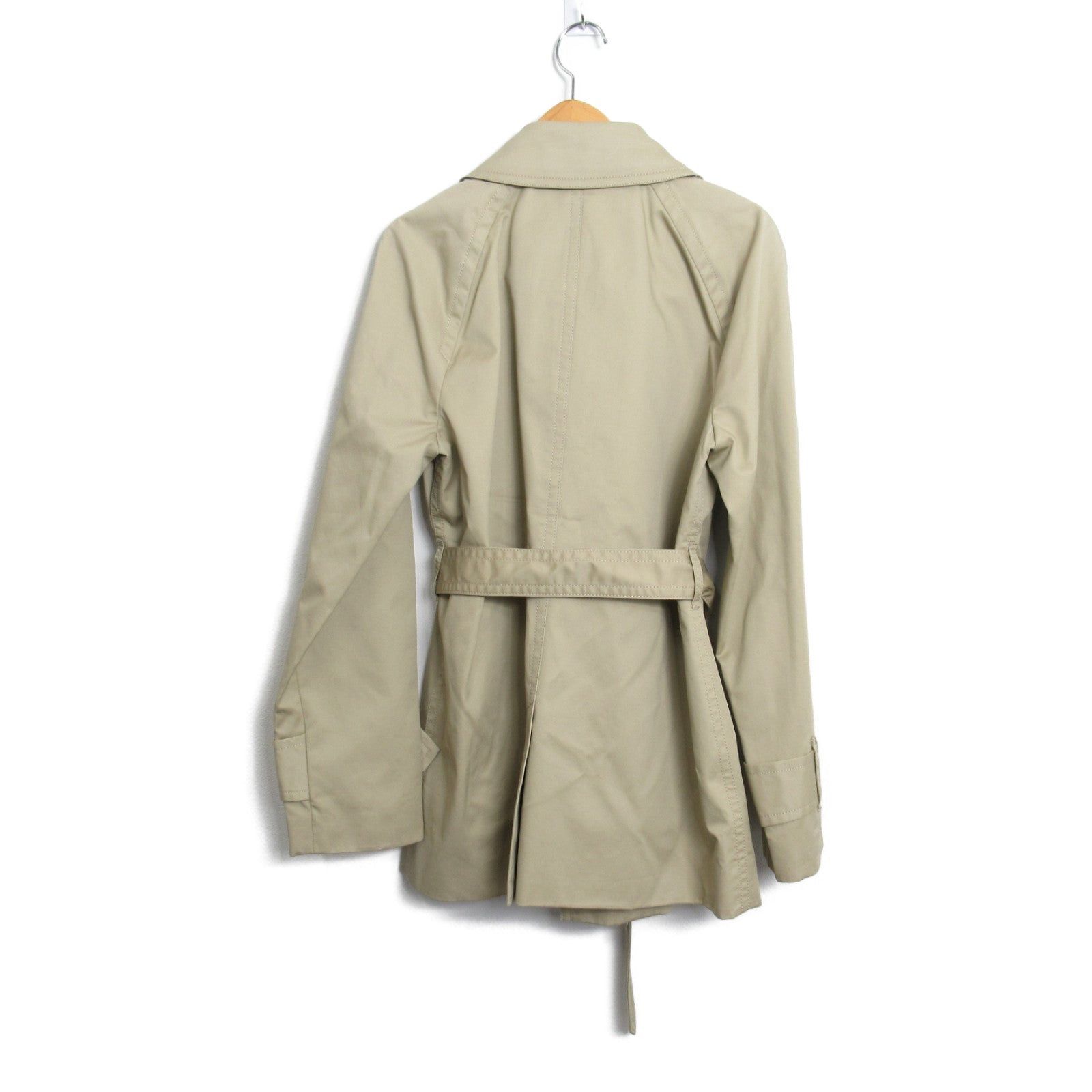 Coach Coach Convertible Collar Coat Cotton Beige Size ONE SIZE - 2 Thumbnail