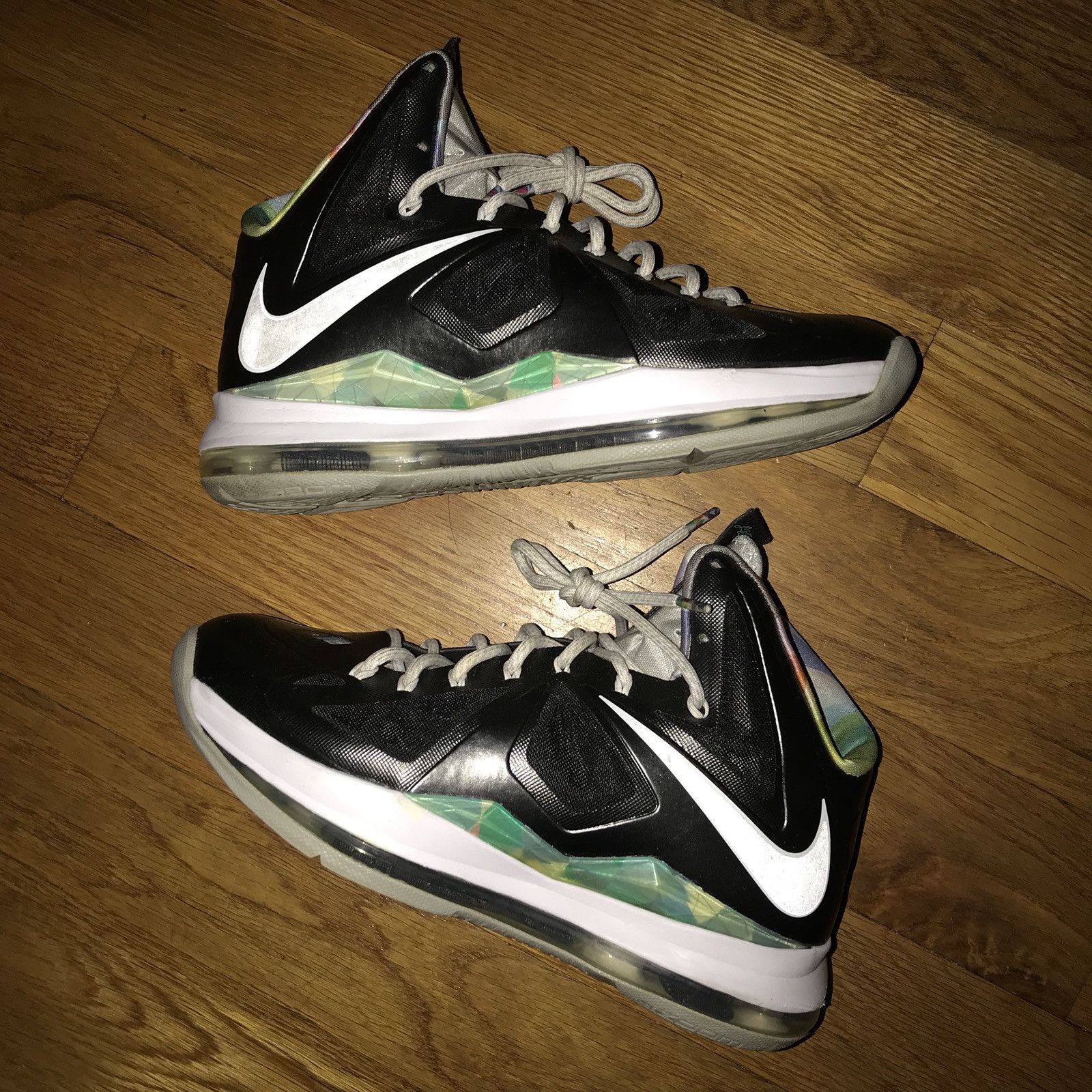 Nike LeBron 10 X Prism 2012 Men Size 8.5 Women 10 rare Grailed