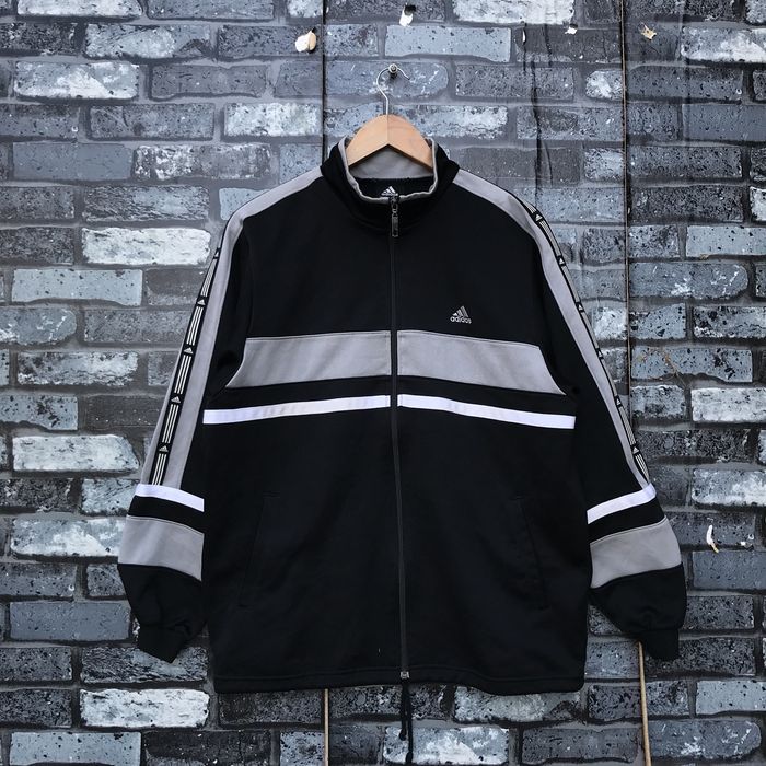 adidas tape jacket