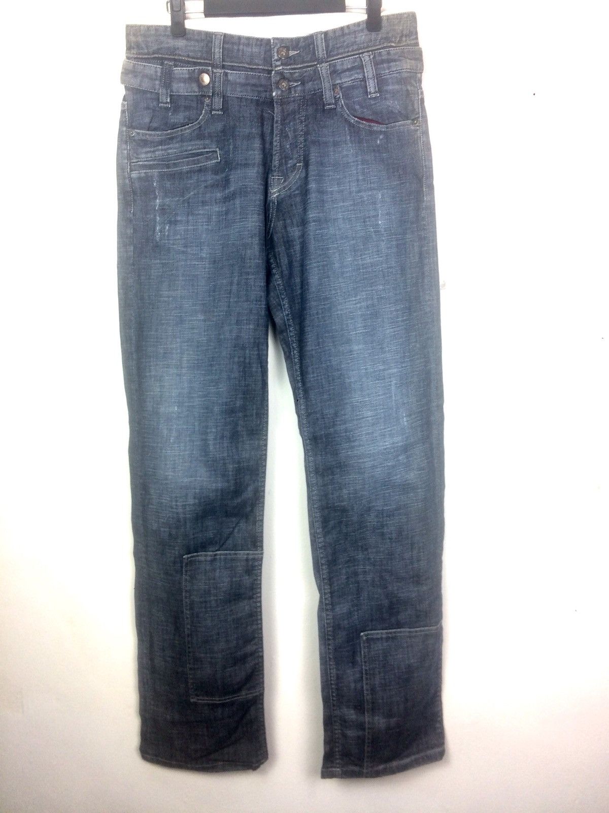 レア Japanese label 00s double name Jeans