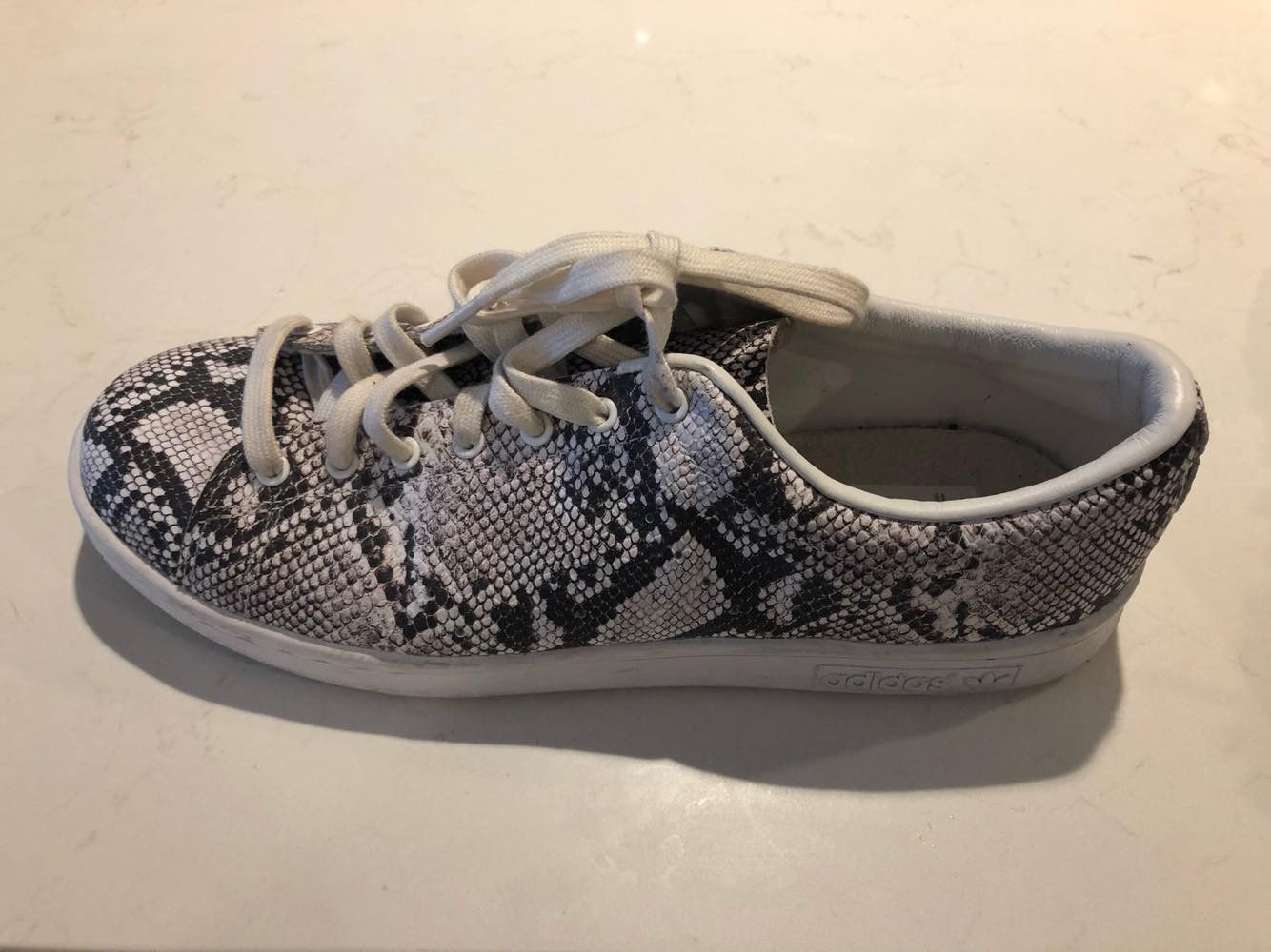 Adidas Originals X Stan Smith Haillet B26098 Snakeskin Men Shoes Sz