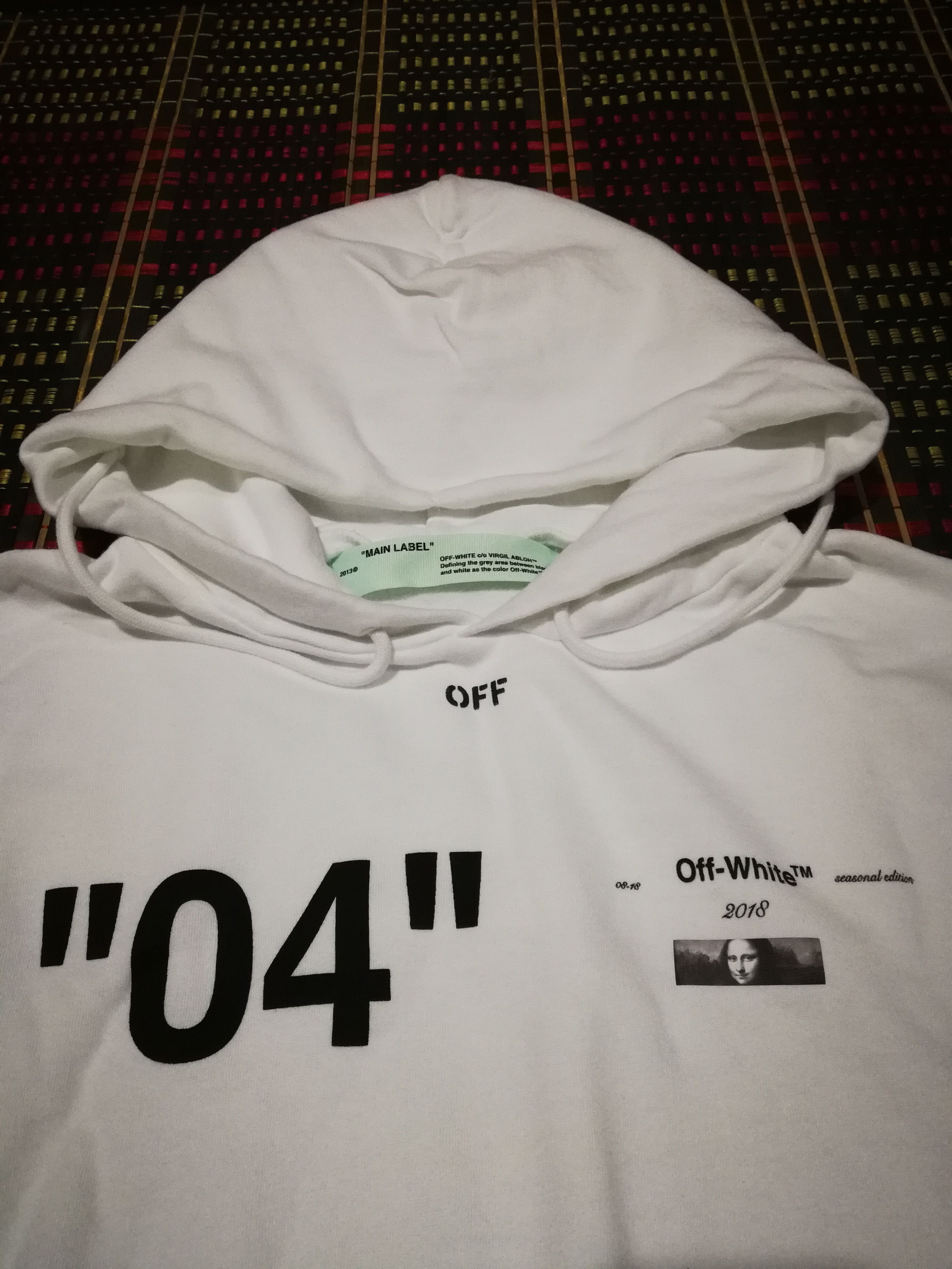 Off white hoodie 04 best sale