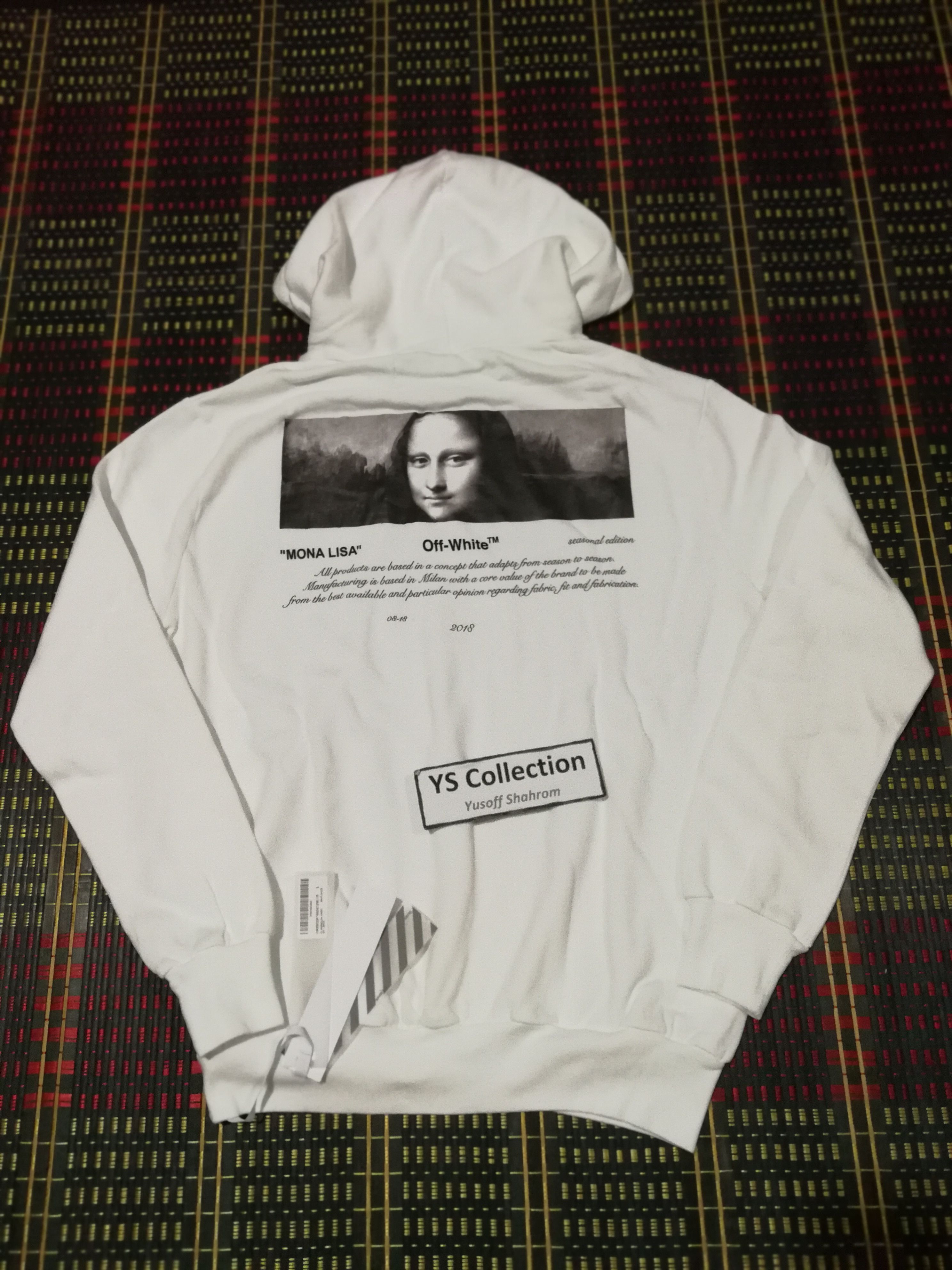 Off white mona lisa 04 hoodie best sale