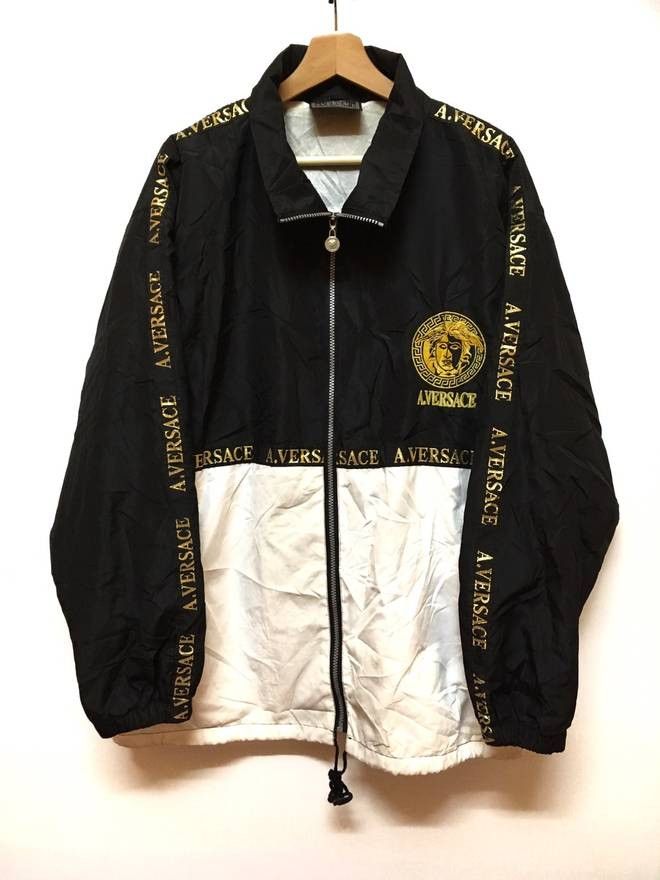 Versus Versace Men's All Over Print Jacket - Black | Coggles
