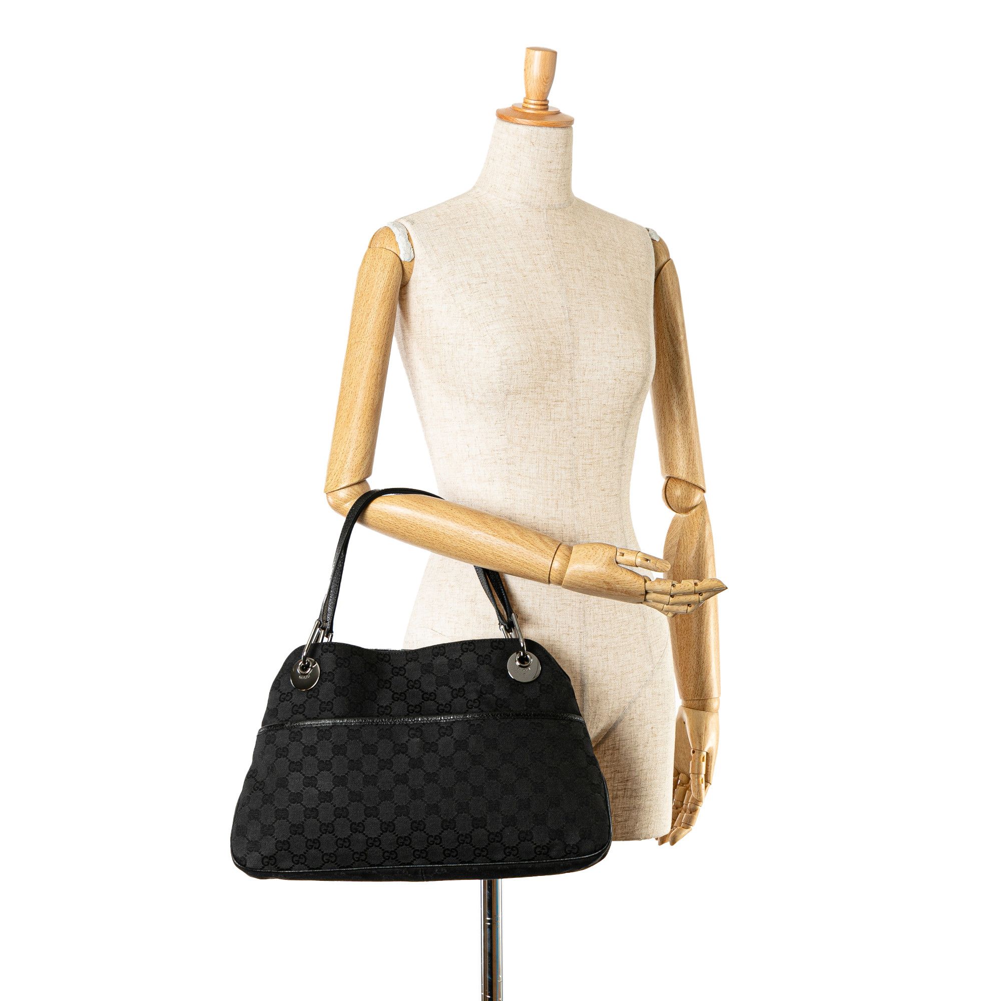 Gucci Gucci Medium GG Canvas Eclipse Shoulder Bag Size ONE SIZE - 9 Thumbnail