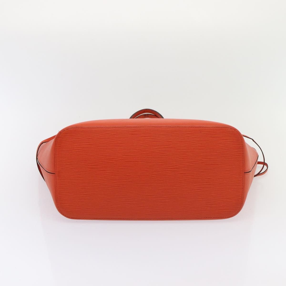 Louis Vuitton Neverfull Orange Leather Tote Bag (Pre-Owned) Size ONE SIZE - 3 Thumbnail